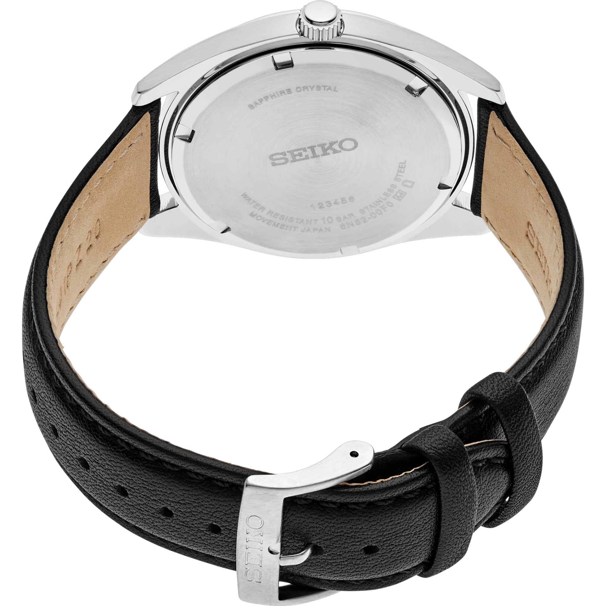 Montre Seiko Essentials Homme SUR461 Noir Quartz
