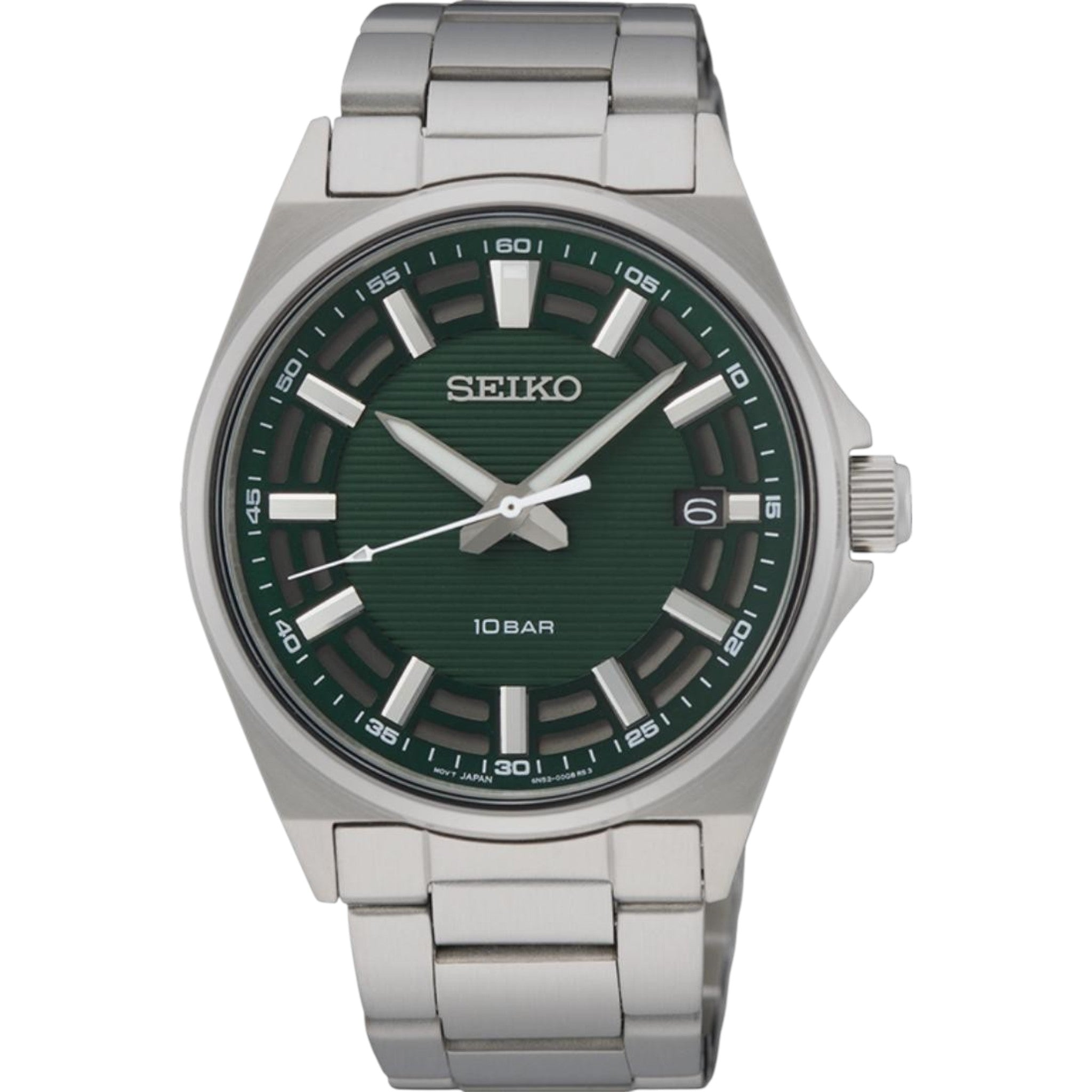 Montre Seiko Classic Homme SUR503P1 Vert Quartz
