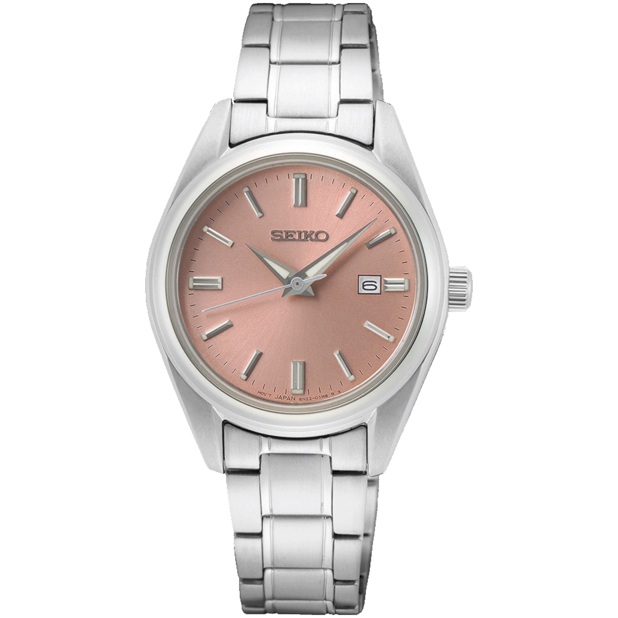 Seiko Classic SUR529P1 Women's Rose Quartz Watch