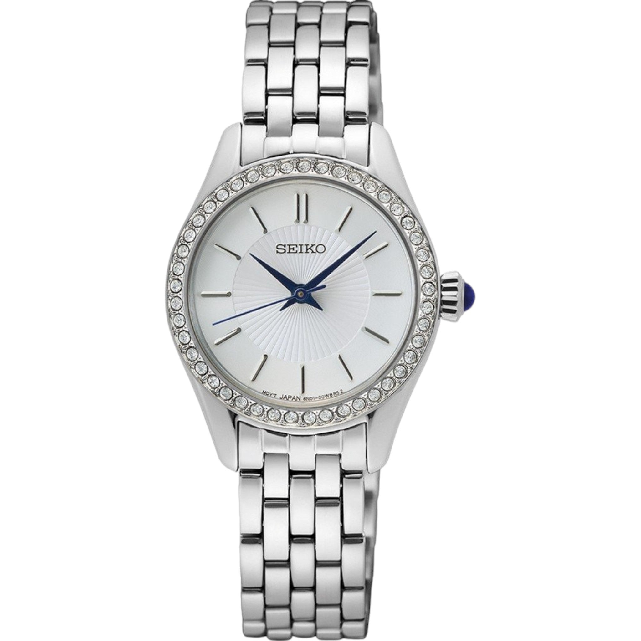 Montre Seiko Classic Femme SUR539P1 Argenté Blanc Quartz