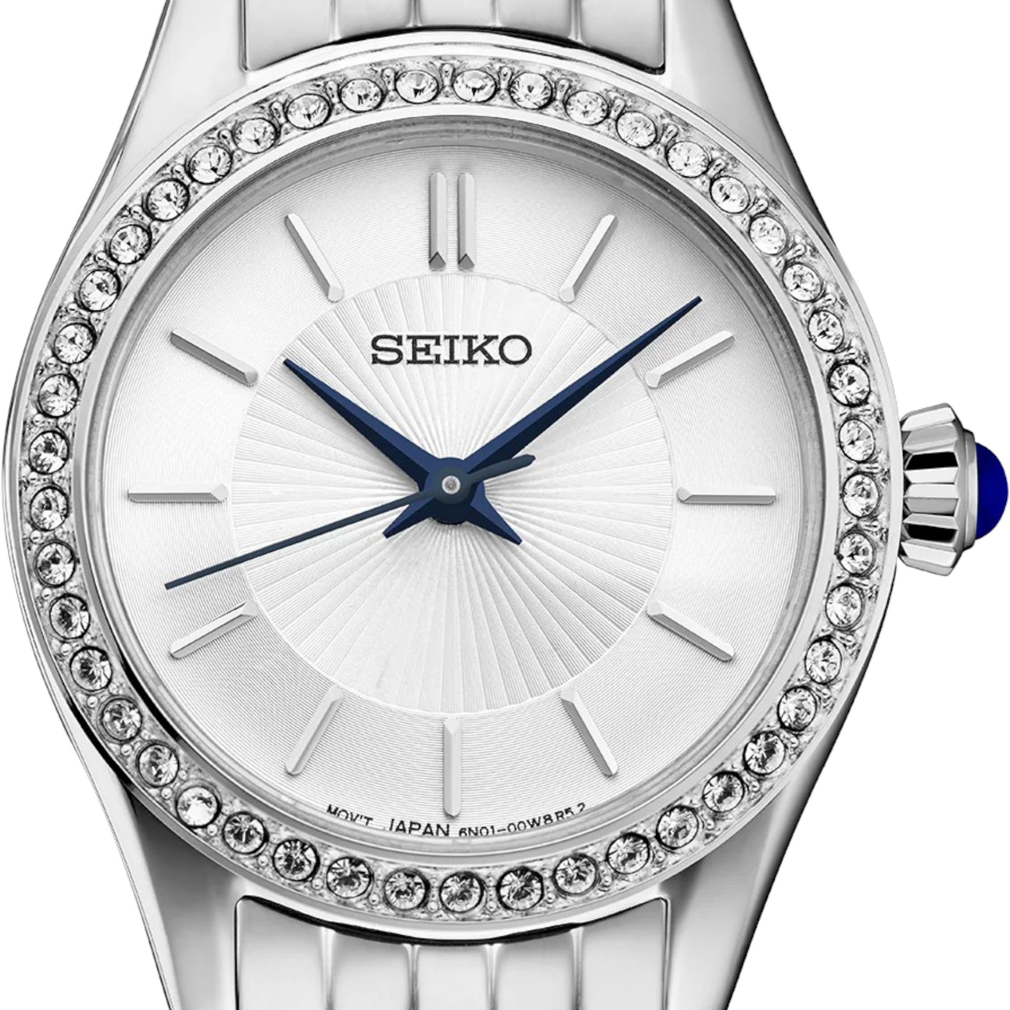 Montre Seiko Classic Femme SUR539P1 Argenté Blanc Quartz