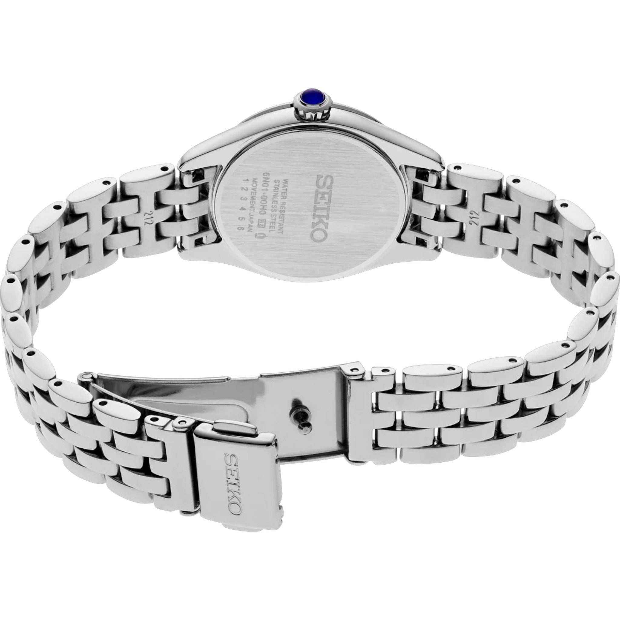 Montre Seiko Classic Femme SUR539P1 Argenté Blanc Quartz
