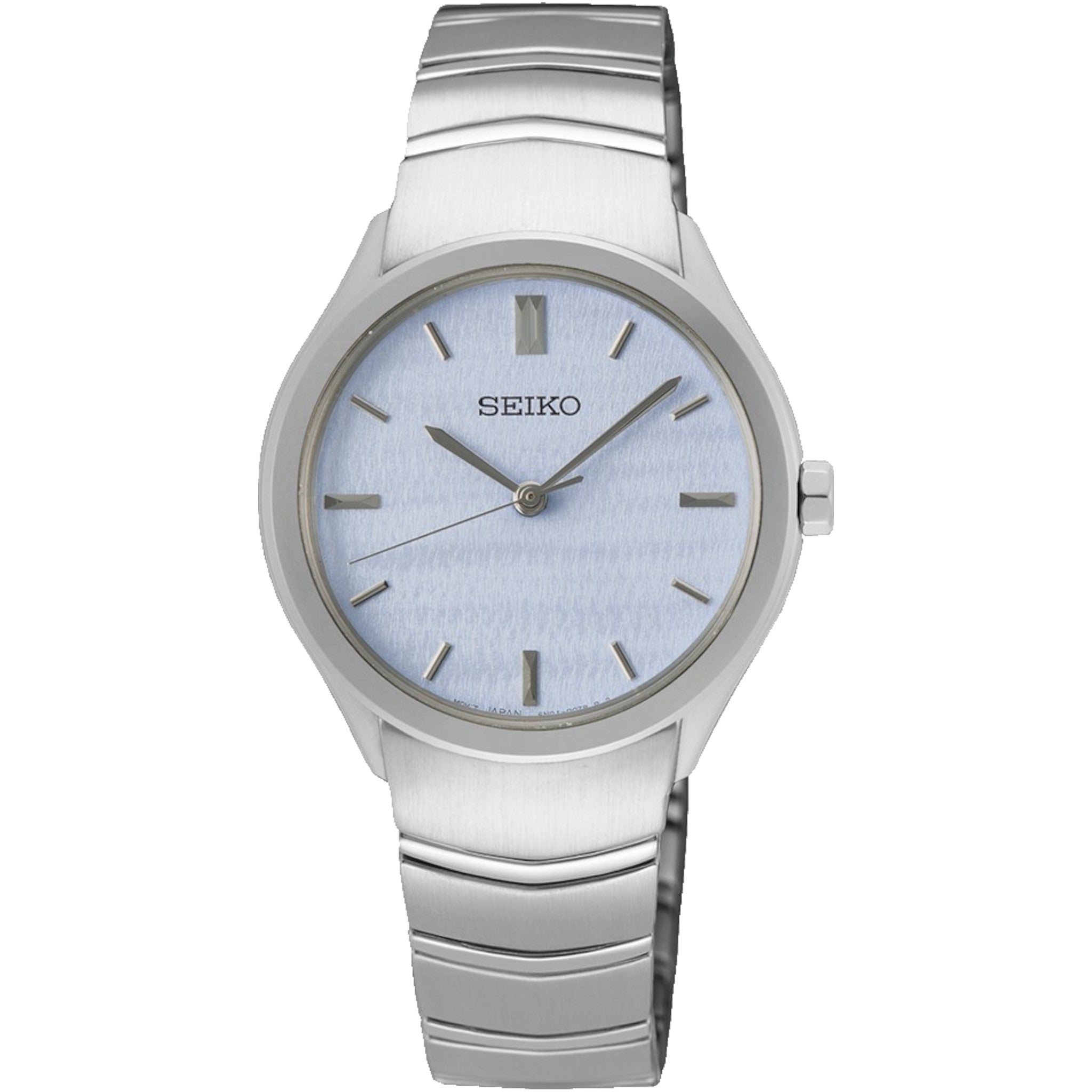 Seiko Classic SUR549P1 Women's Quartz Watch Light Blue