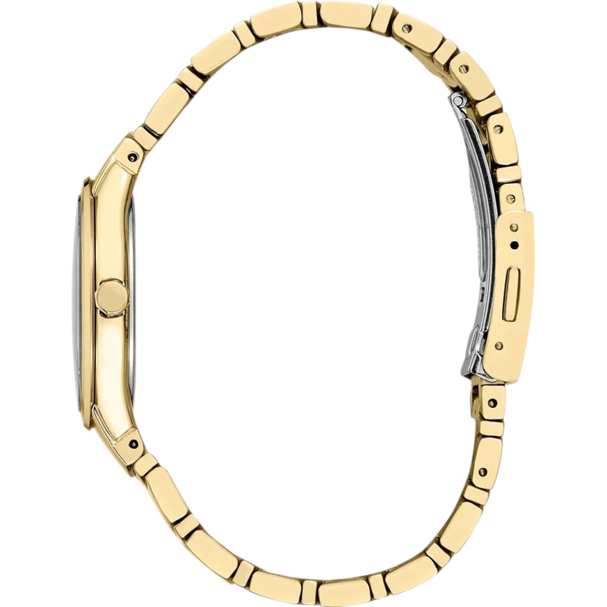 Montre Seiko Classic Femme SUR552P1 Blanc Plaqué Or Quartz