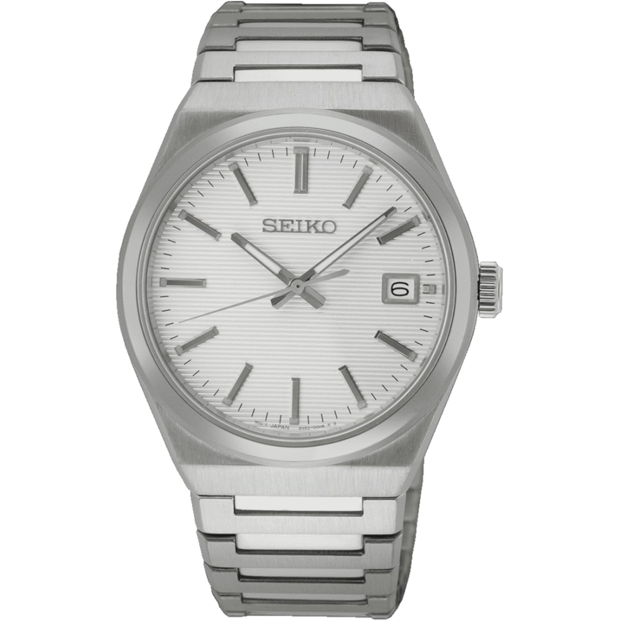 Montre Seiko Classic Homme SUR553P1 Blanc Quartz