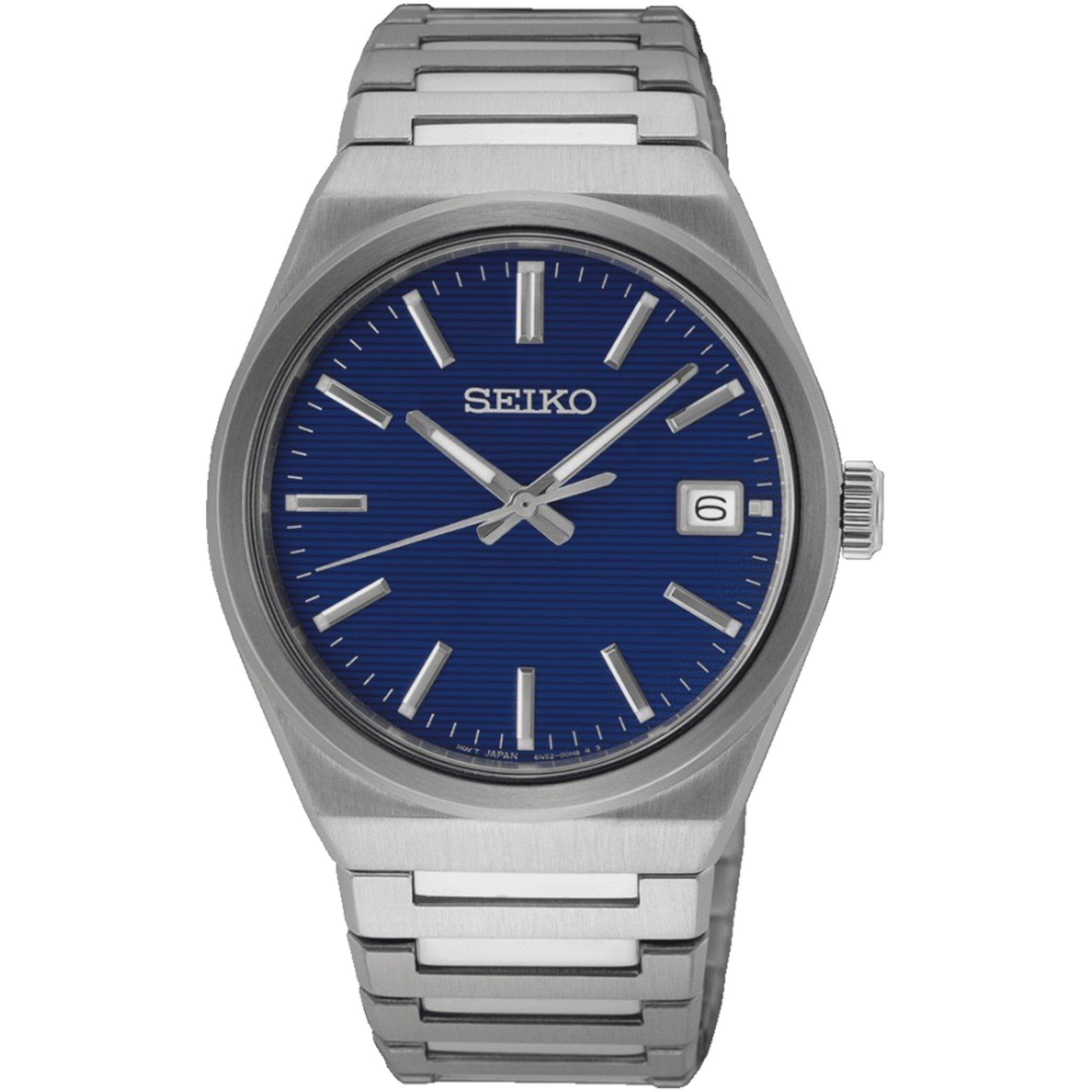Montre Seiko Classic Homme SUR555P1 Bleu Quartz