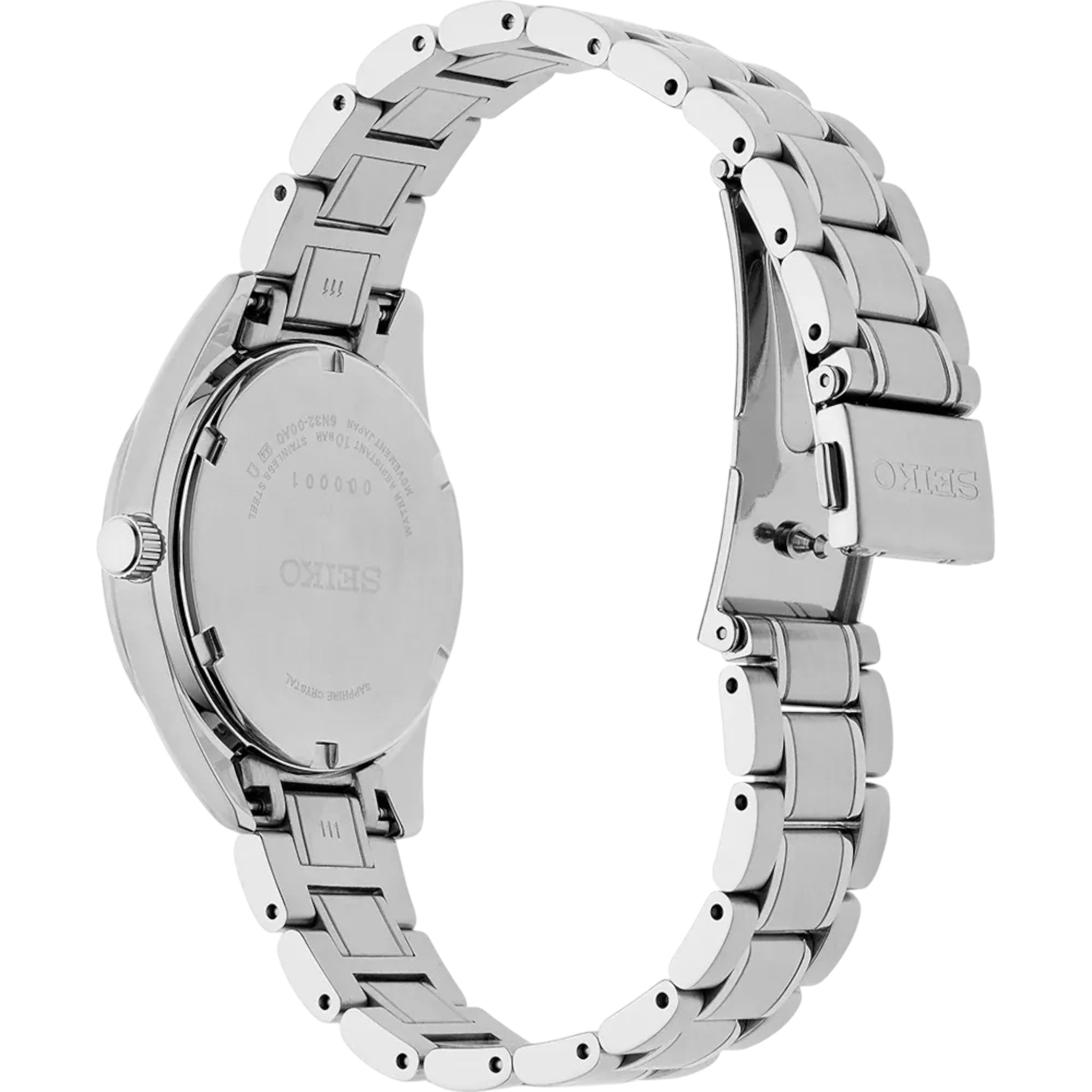 Montre Seiko Classic Femme SUR581P1 Diamant Bleu Quartz