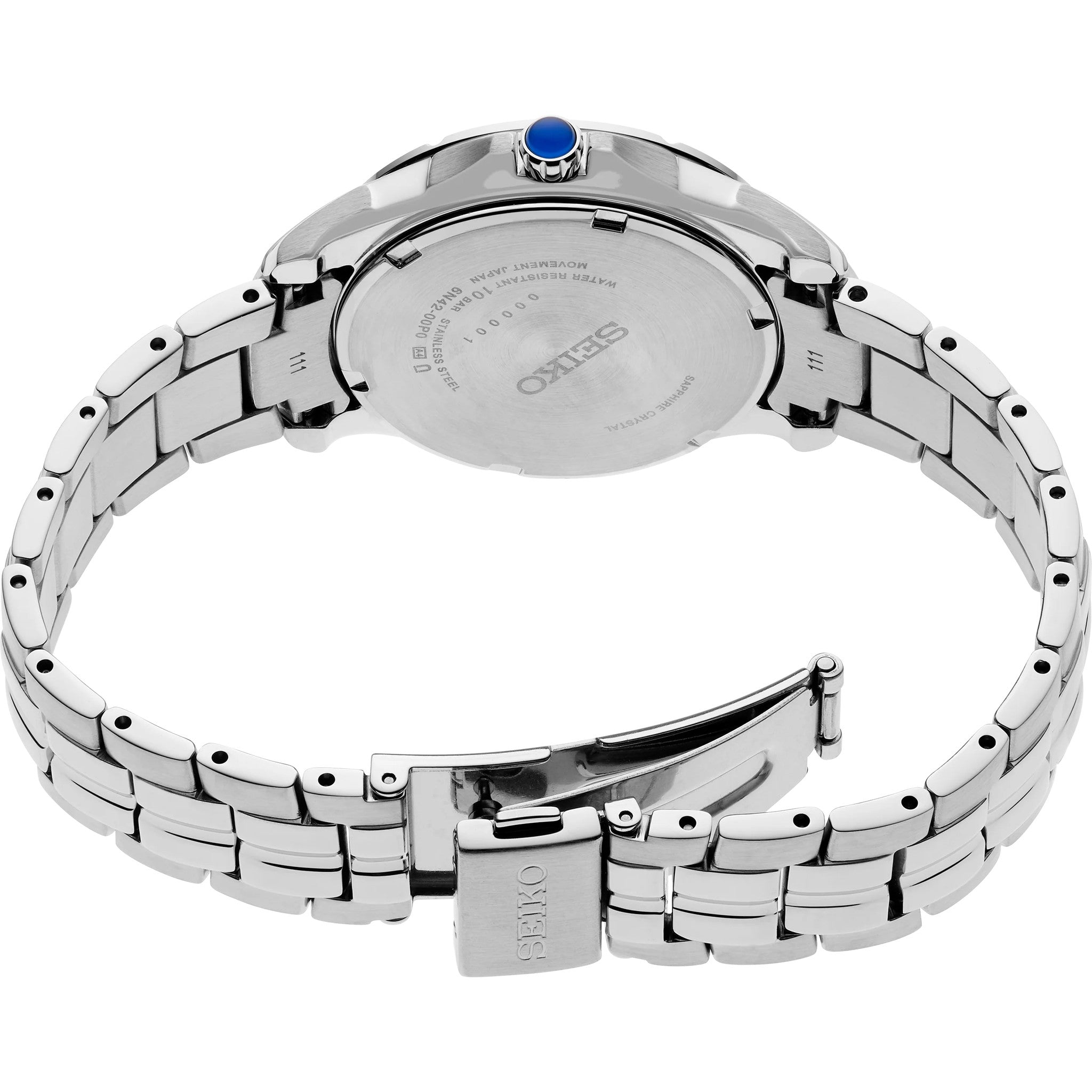 Seiko Coutura Women's Watch SUR583 Mother of Blue