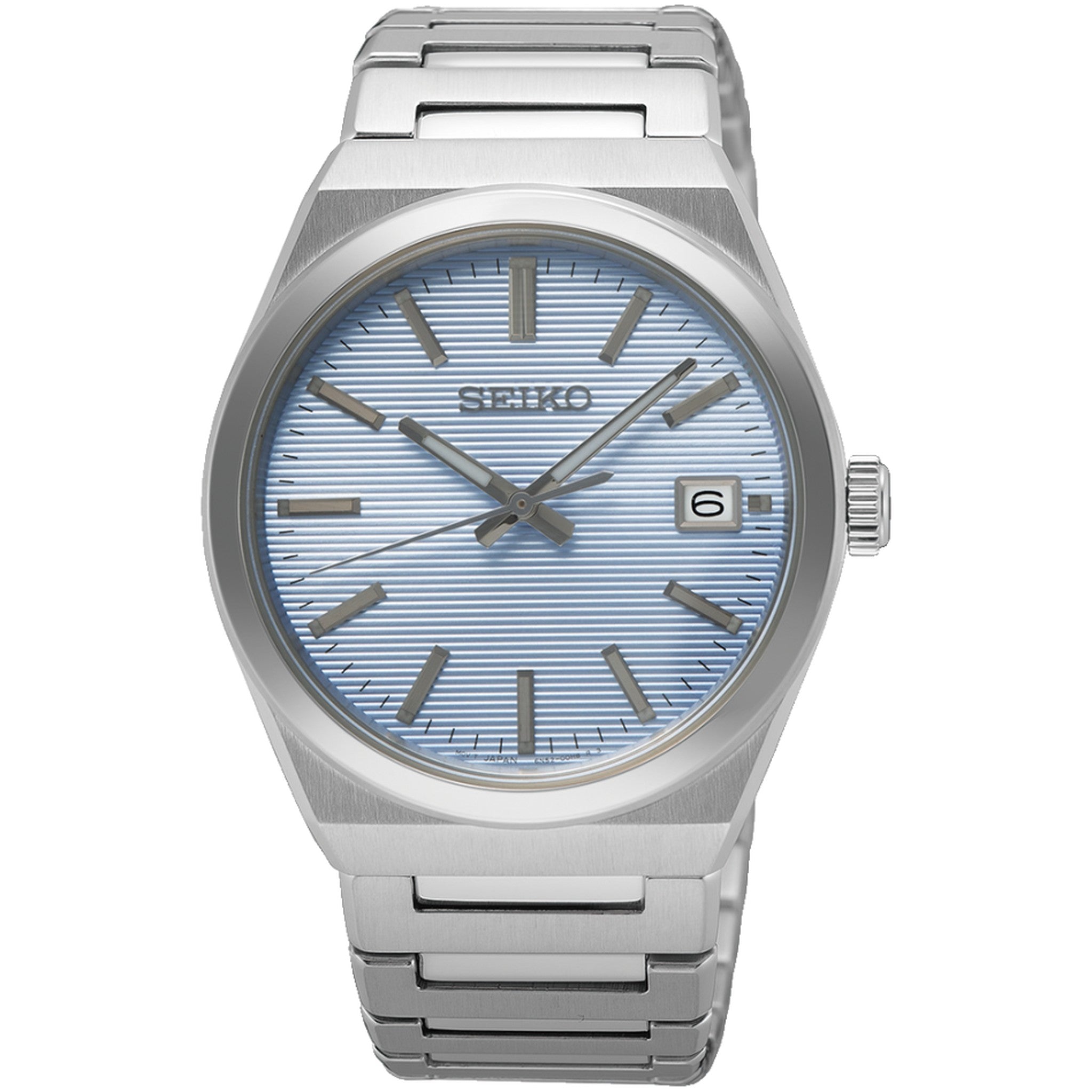 Seiko Classic Quartz Men's Watch SUR599P1 Light Blue