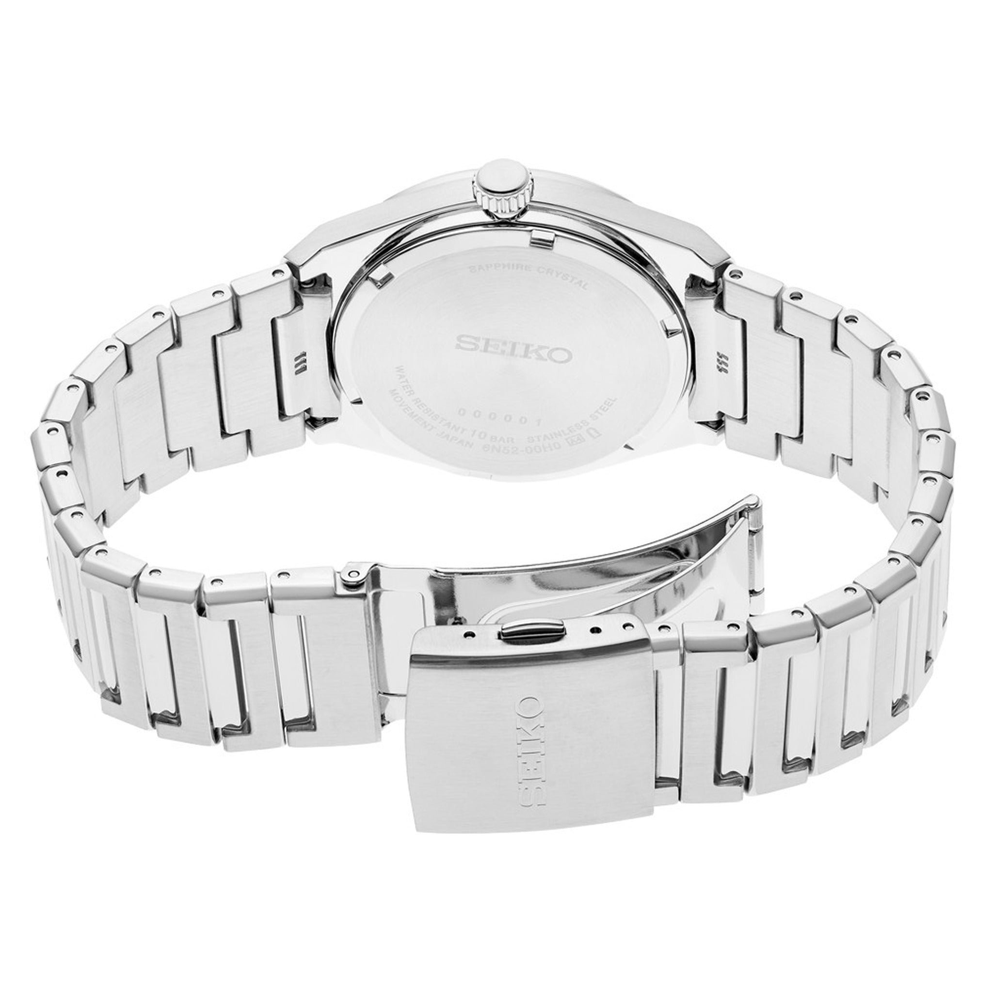 Seiko Classic Quartz Men's Watch SUR599P1 Light Blue
