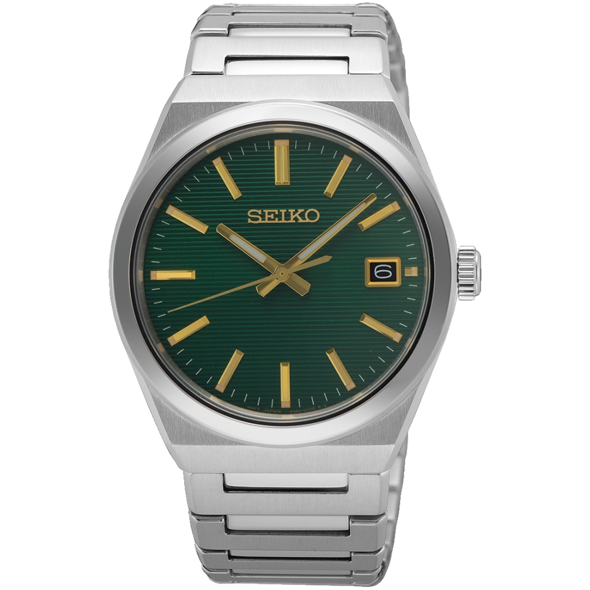 Seiko Classic Quartz Men's Watch SUR601P1 Green Gold