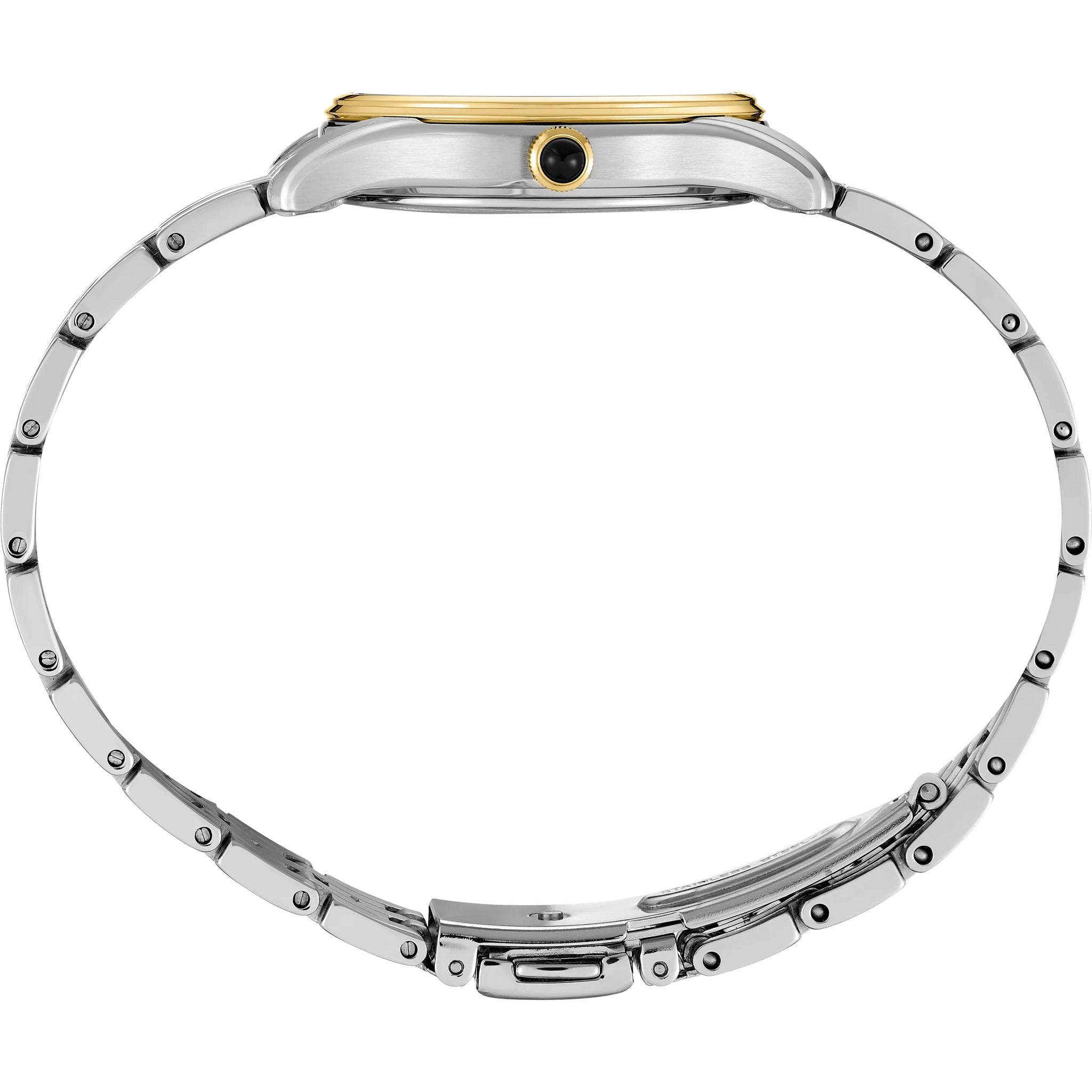 Seiko Classic Quartz Women's Watch SWR070P1 Silver Gold Roman Numerals