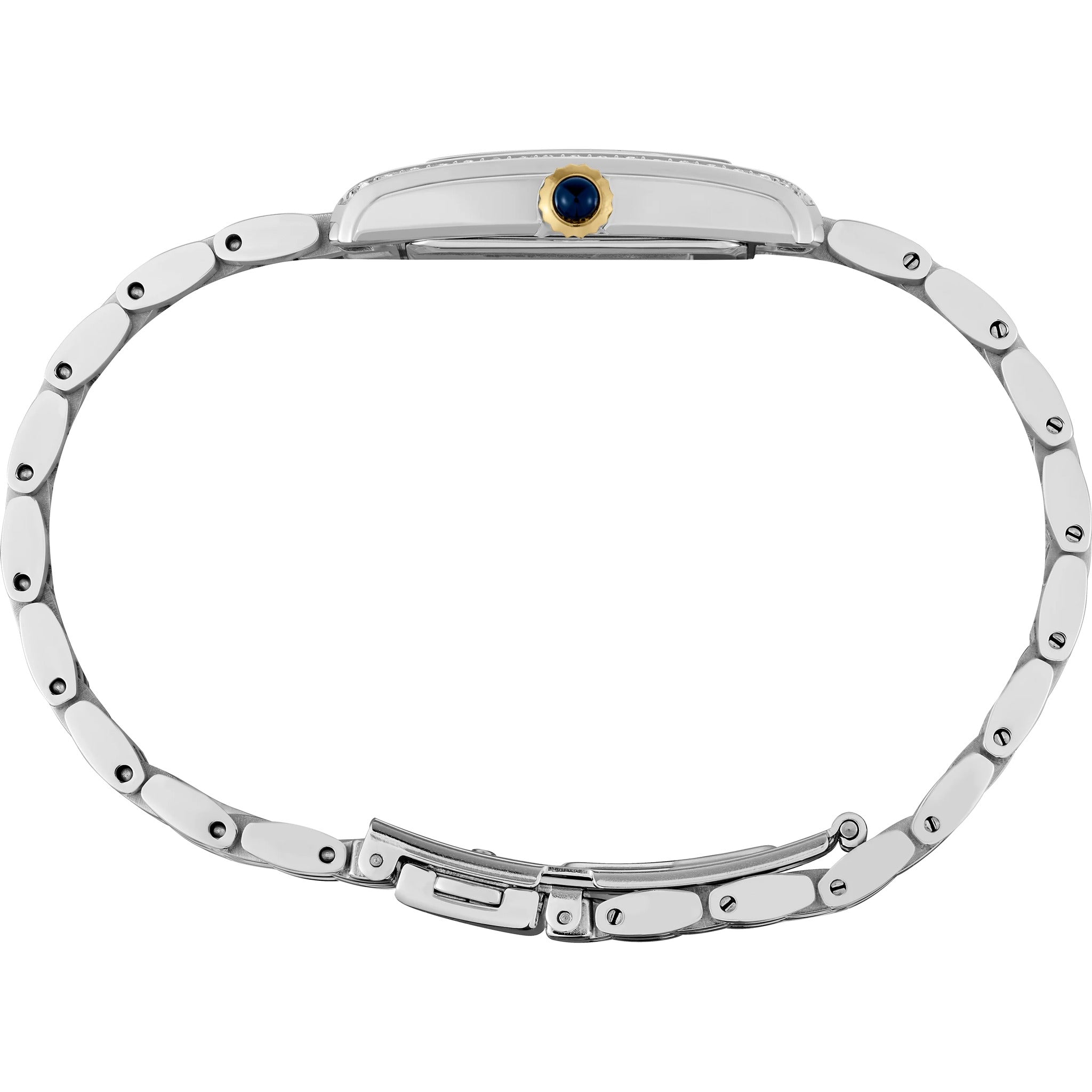 Seiko Essentials Damenuhr mit römischem Zifferblatt SWR093P1 Silber/Gold