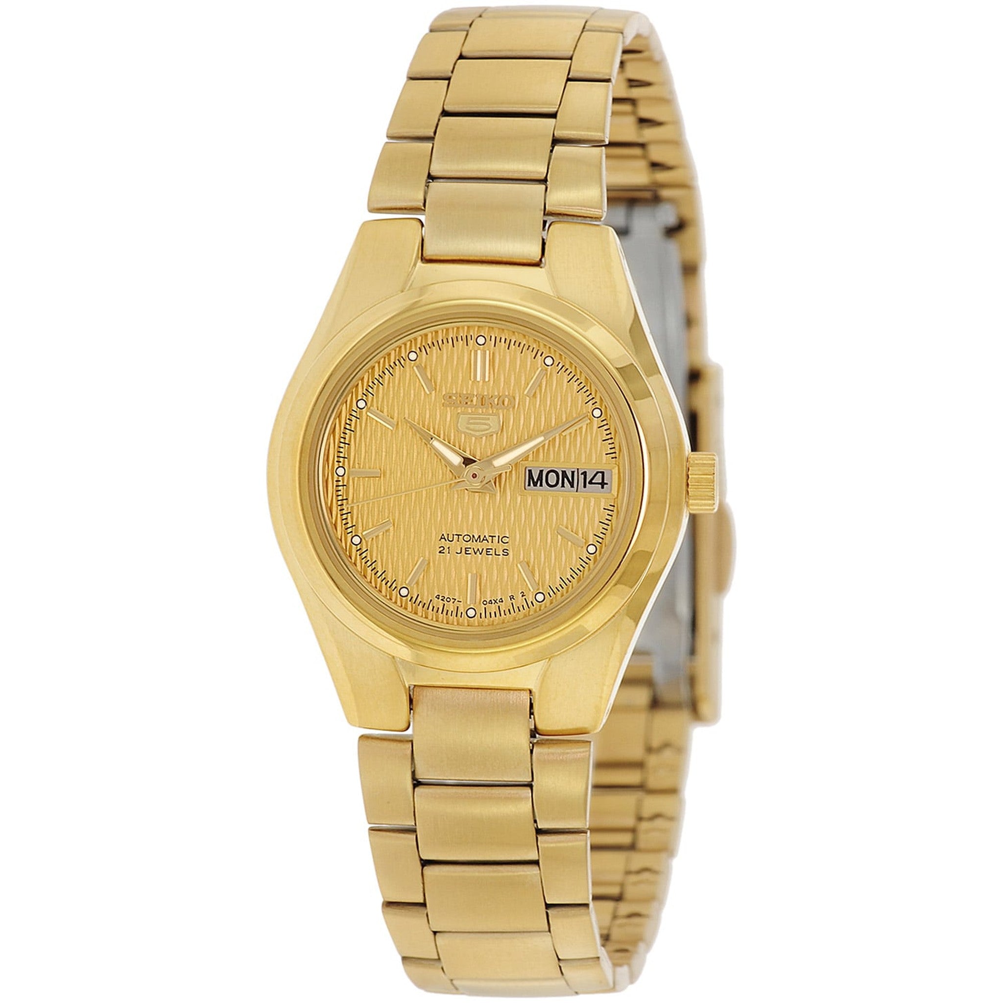 Montre Seiko 5 Femme Automatique SYMC18K1 Doré