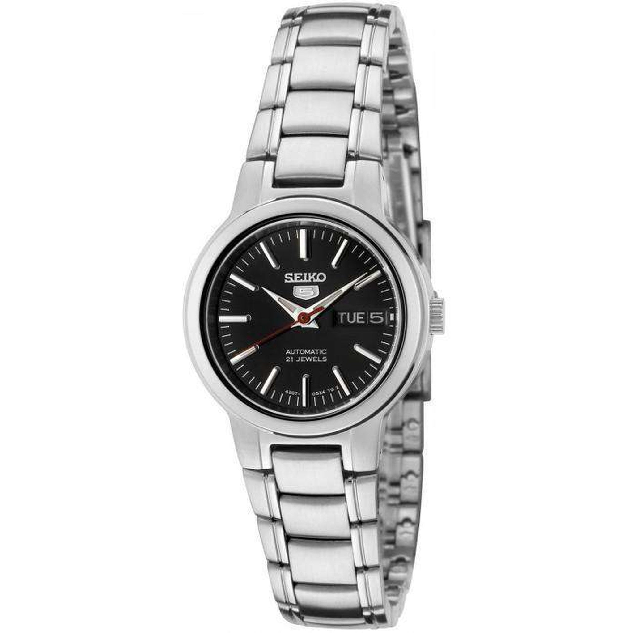 Montre Seiko 5 Femme Automatique SYME43K1 Argenté Noir