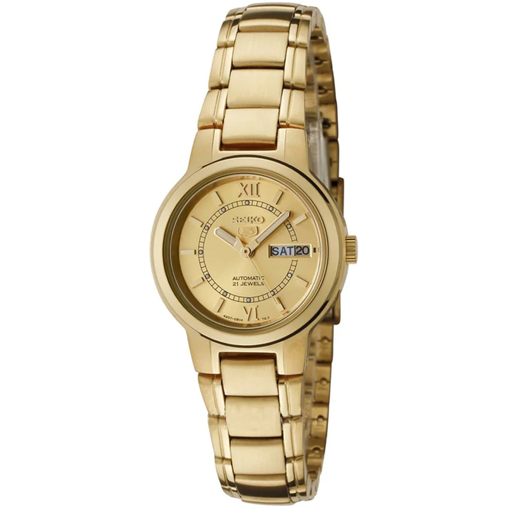 Montre Seiko 5 Femme Automatique SYME58K1 Doré