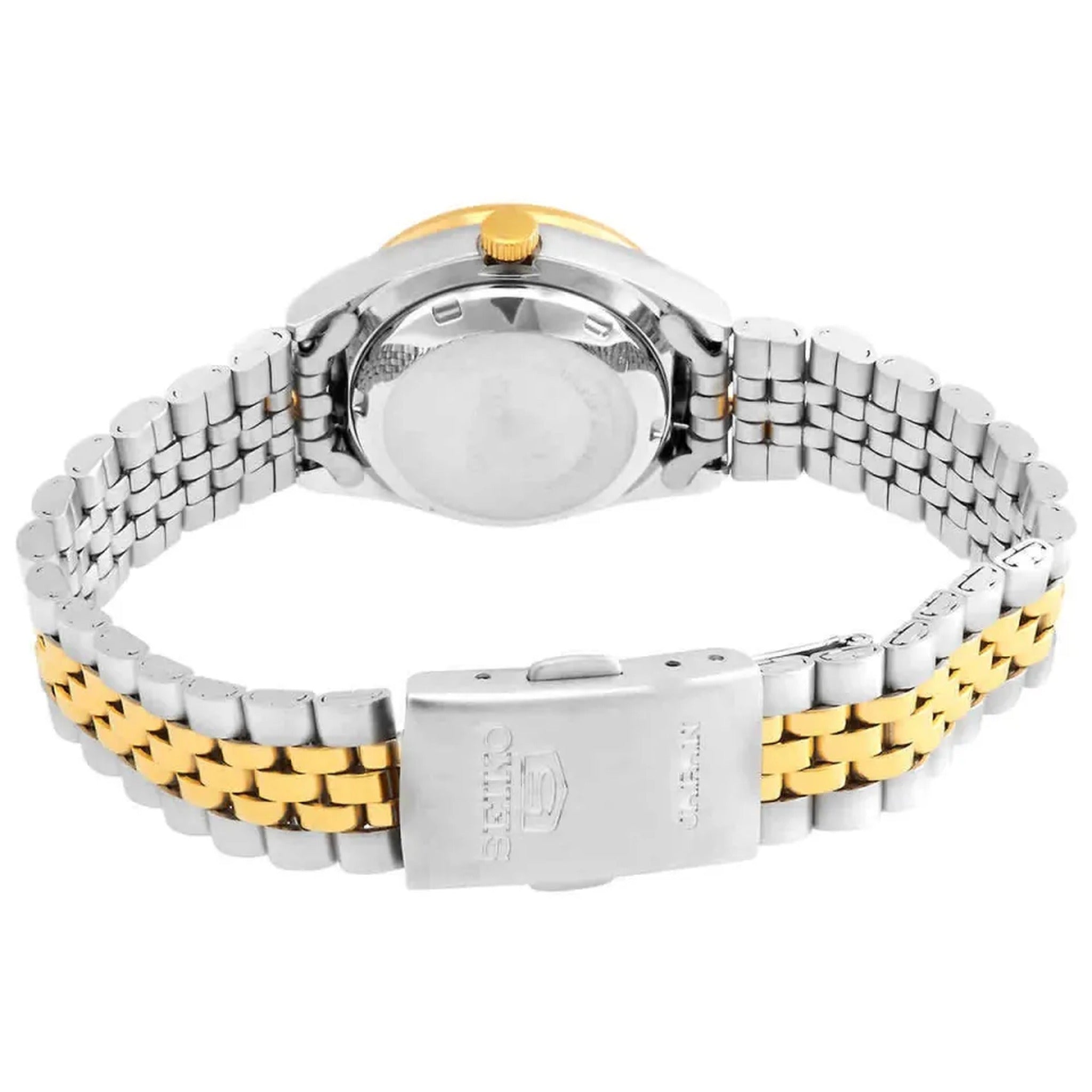 Montre Seiko 5 Femme Automatique SYMF74J1 Argenté Doré
