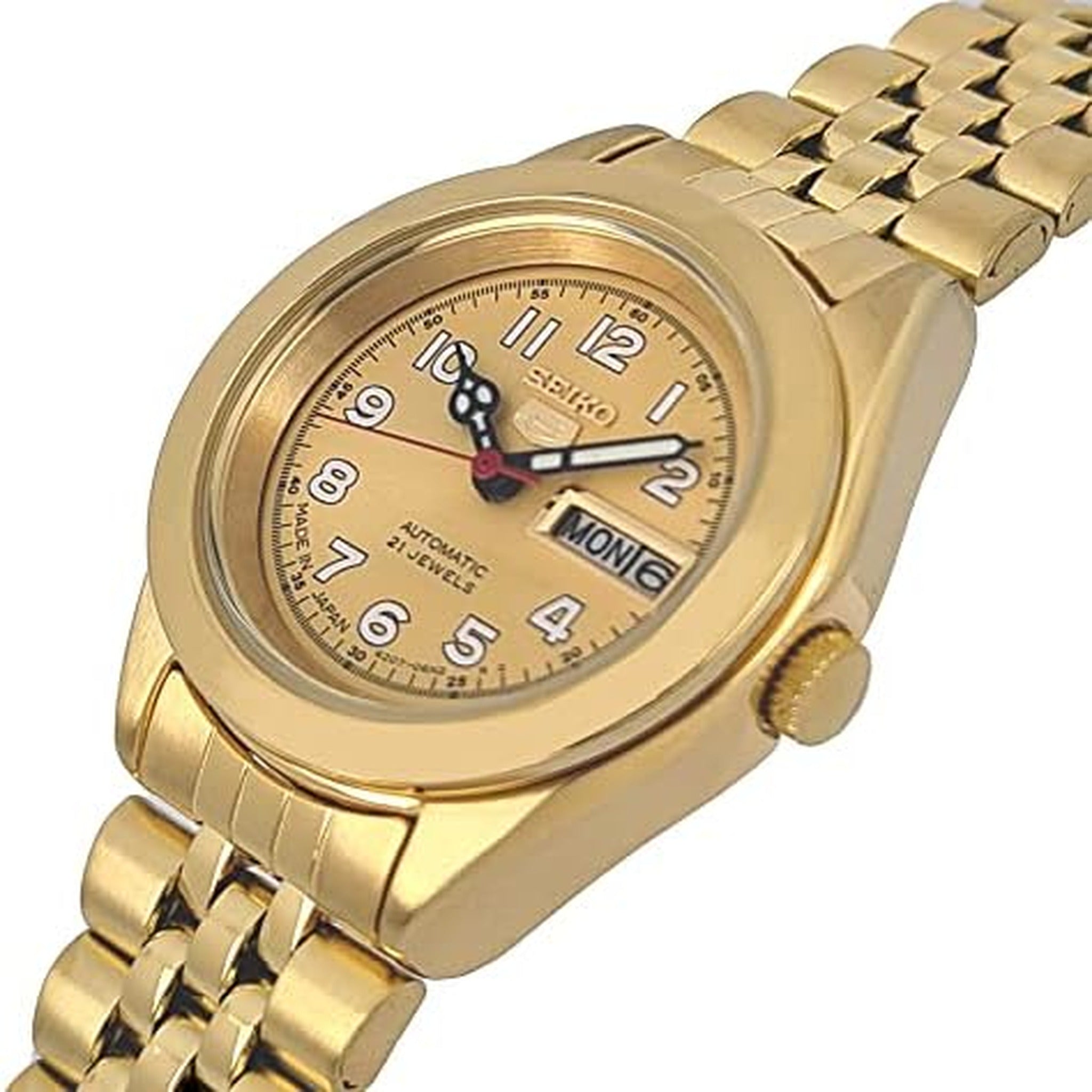 Montre Seiko 5 Femme Automatique SYMF94J1 Doré