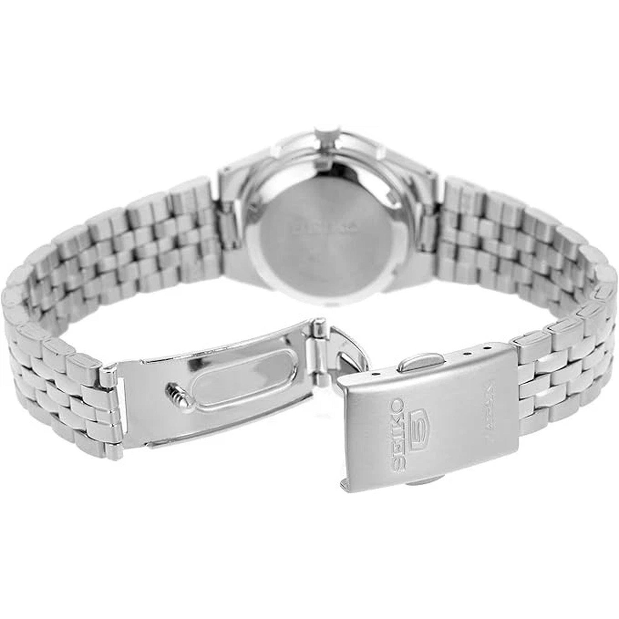 Seiko 5 Women's Automatic Watch SYMG57J1 Silver Green