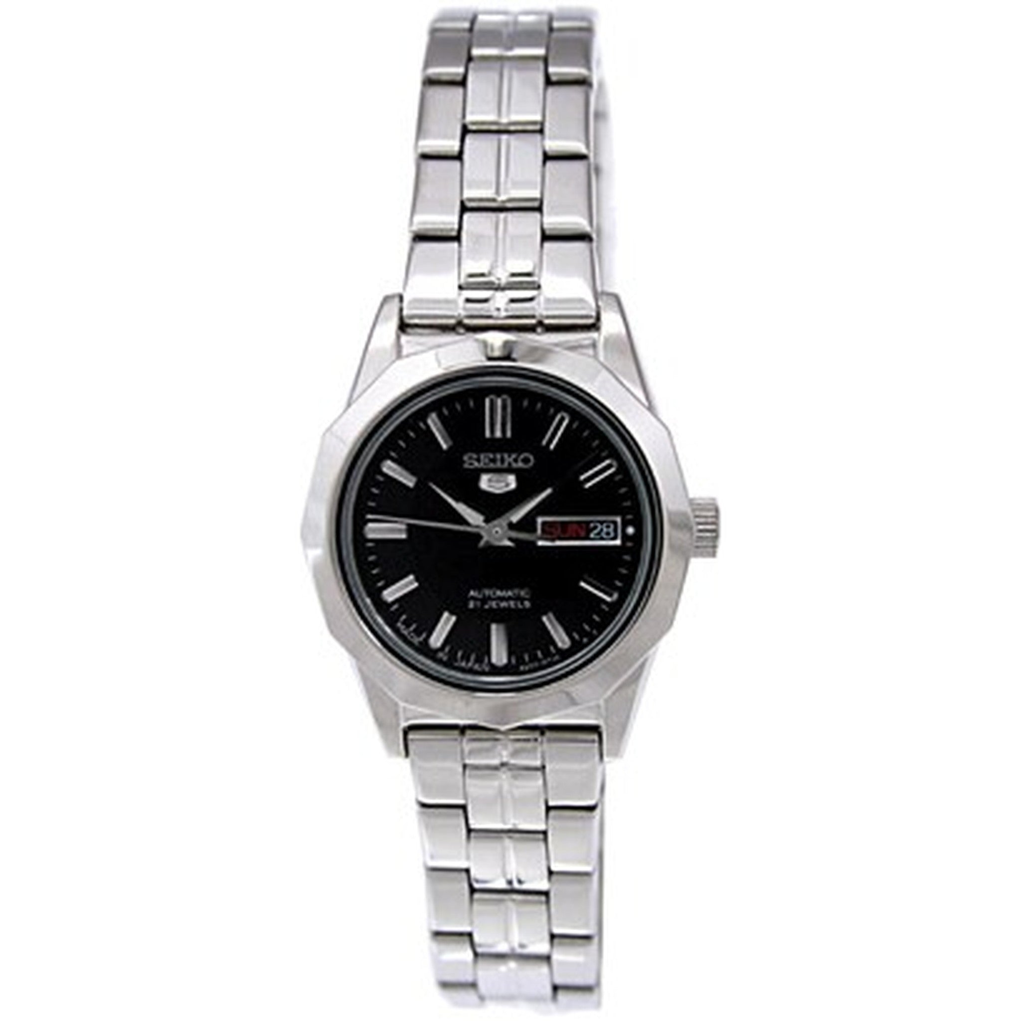 Montre Seiko 5 Femme Automatique SYMH63J1 Argenté Noir