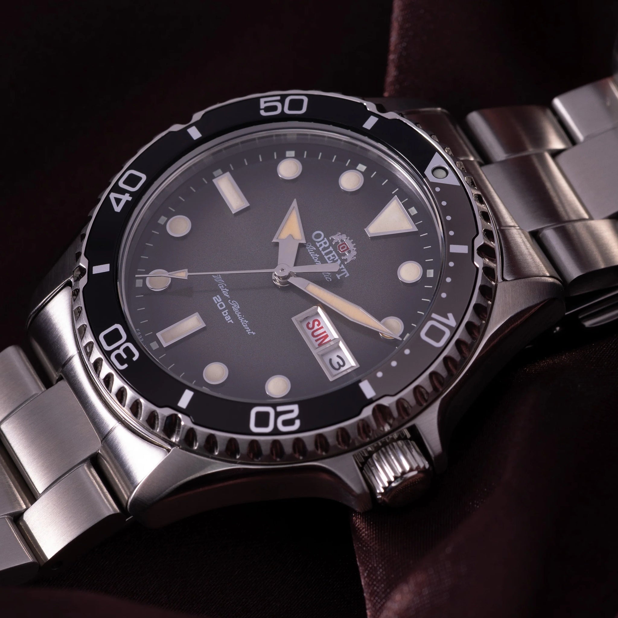 Montre Orient Mako RA-AA0810N39B Kamasu Noir Automatique