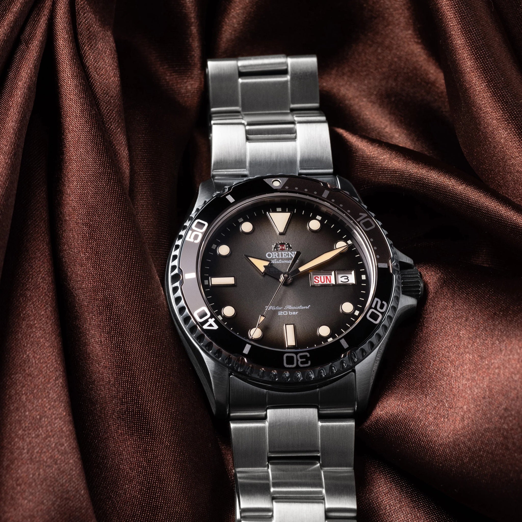 Montre Orient Mako RA-AA0810N39B Kamasu Noir Automatique