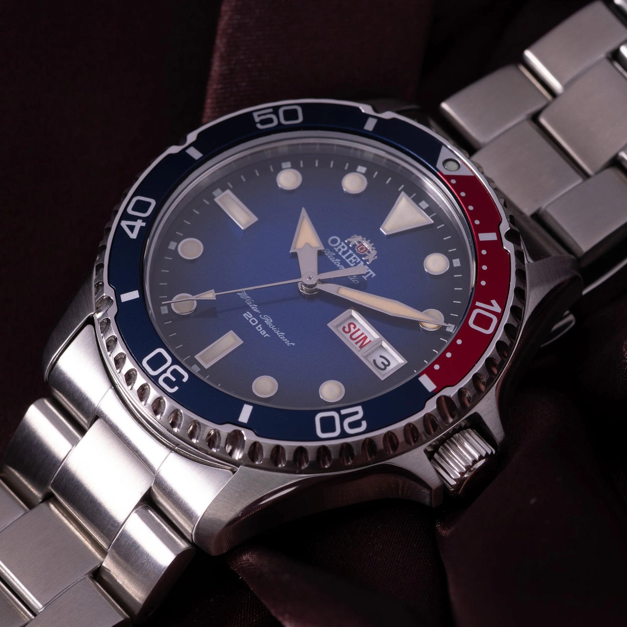 Montre Orient Sports RA-AA0812L39B Kamasu II Pepsi Bleu Automatique