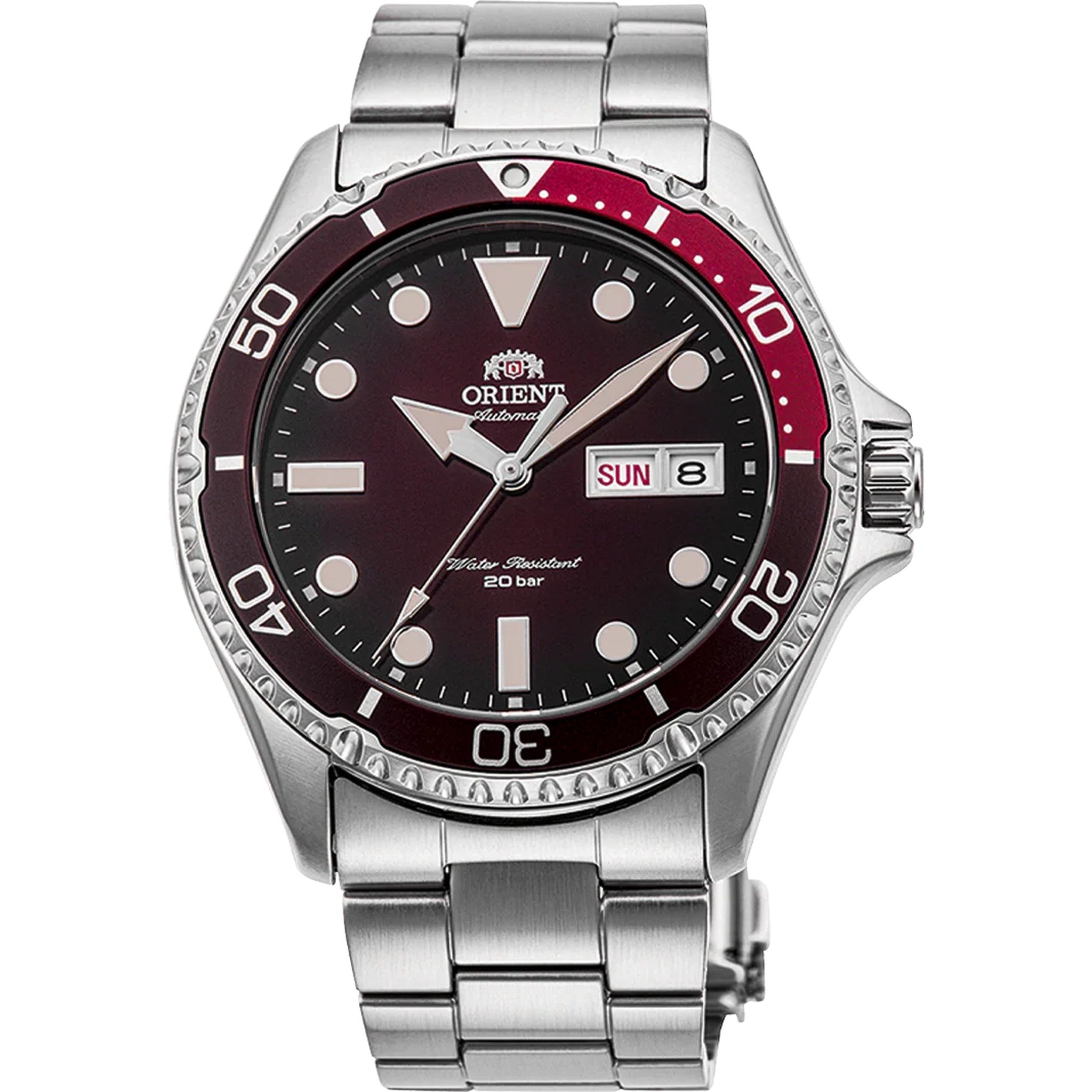 Montre Orient Mako RA-AA0814R39B Kamasu II Rouge Automatique