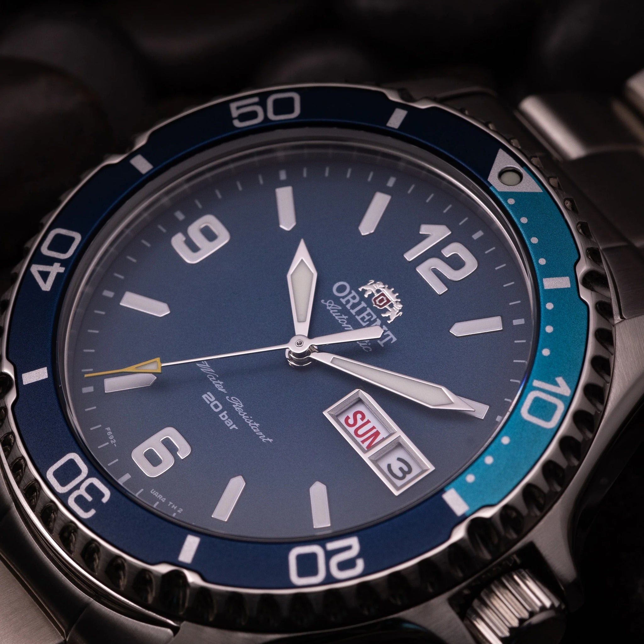 Montre Orient Mako III RA-AA0818L39B Kamasu Bleu Automatique