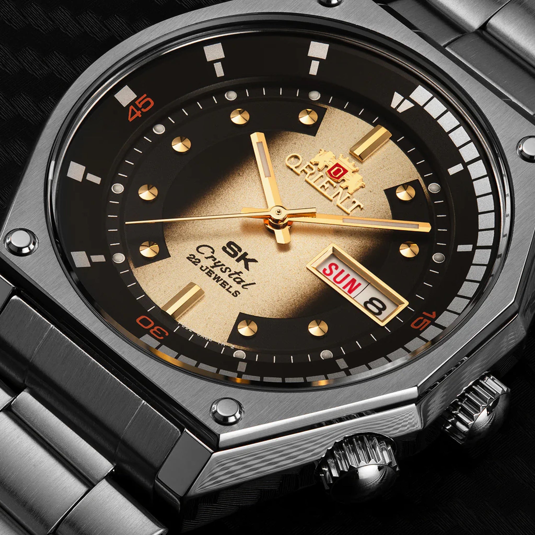 Montre Orient Sports RA-AA0B01G39B Super King Diver 70's Reedition Argenté Automatique