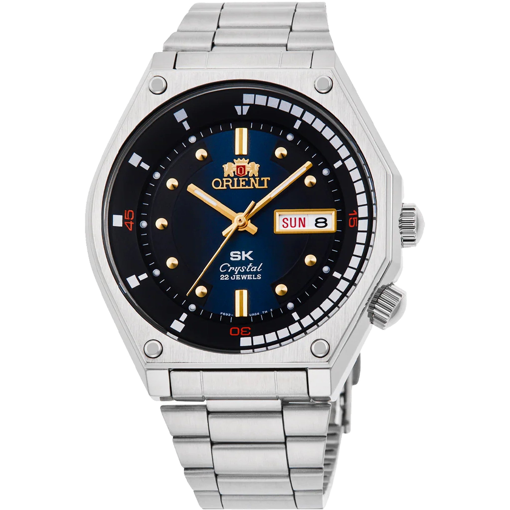 Montre Orient Sports RA-AA0B03L39B Super King Diver 70's Reedition Bleu Automatique