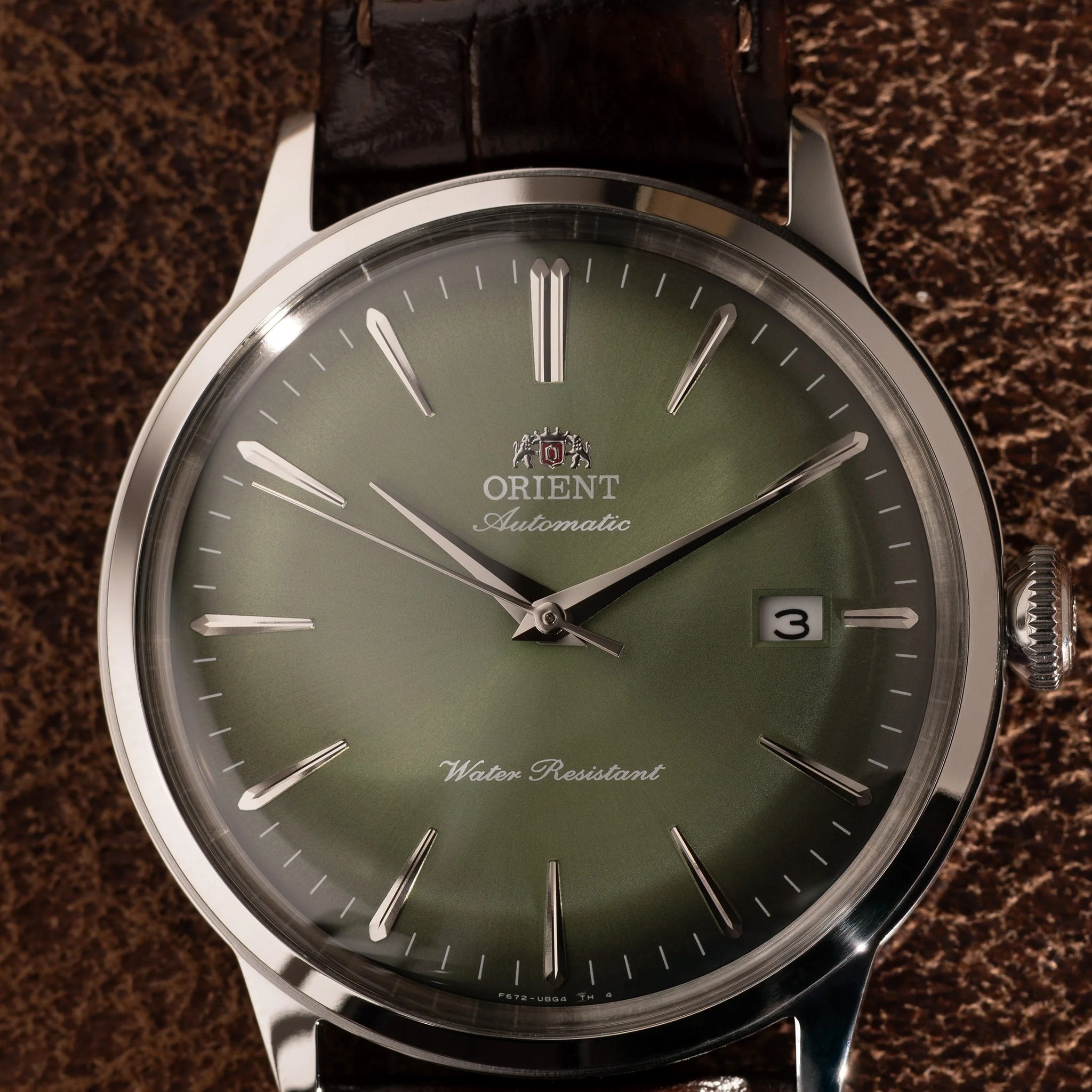 Montre Orient Bambino RA-AC0029E30B Vert Automatique