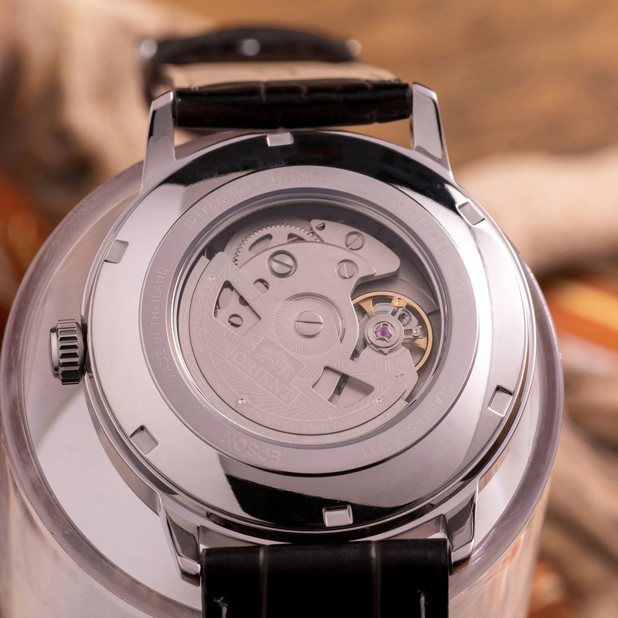 Montre Orient Contemporary RA-AC0F05B30B Argenté Automatique