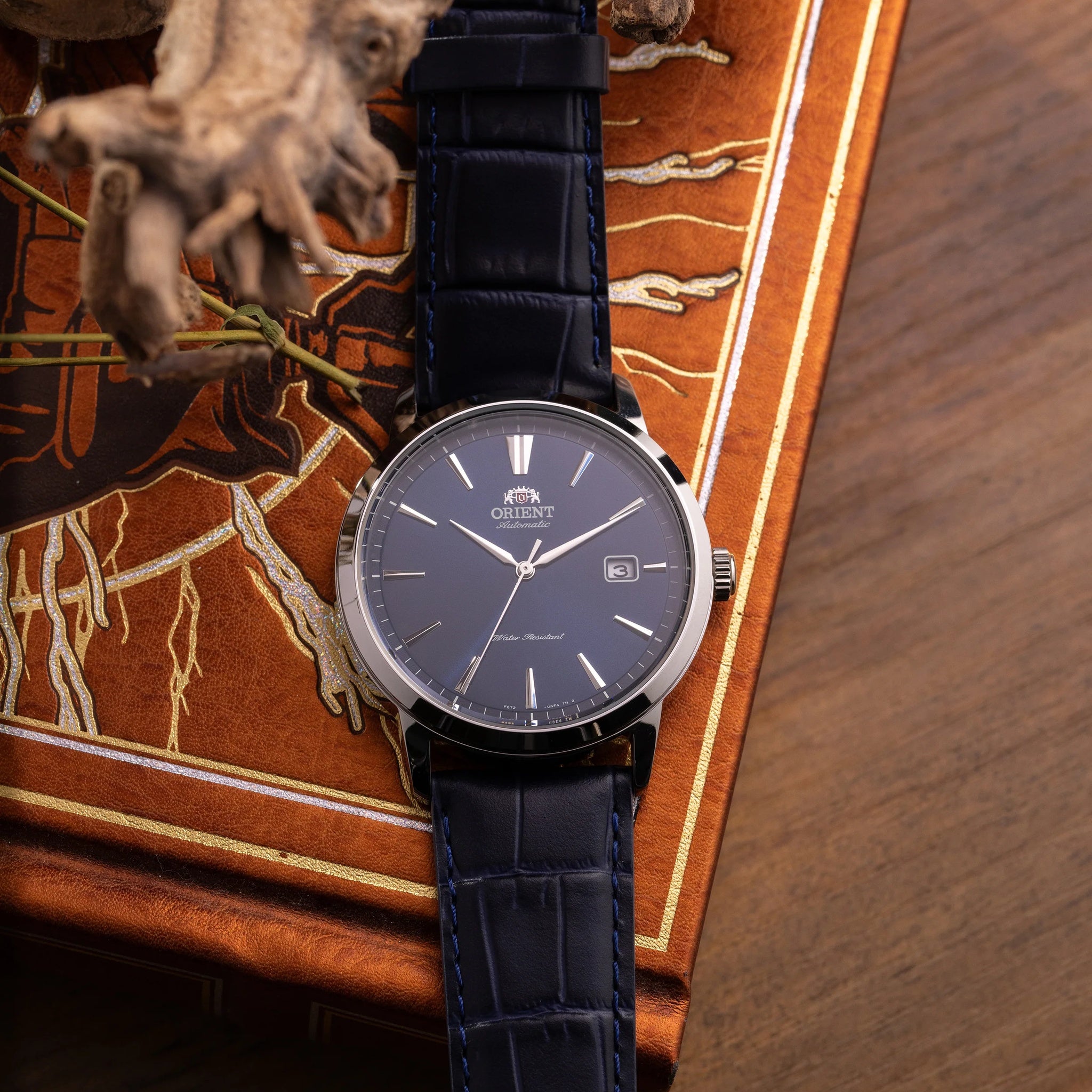 Montre Orient Symphony RA-AC0F06L30B Bleu Automatique