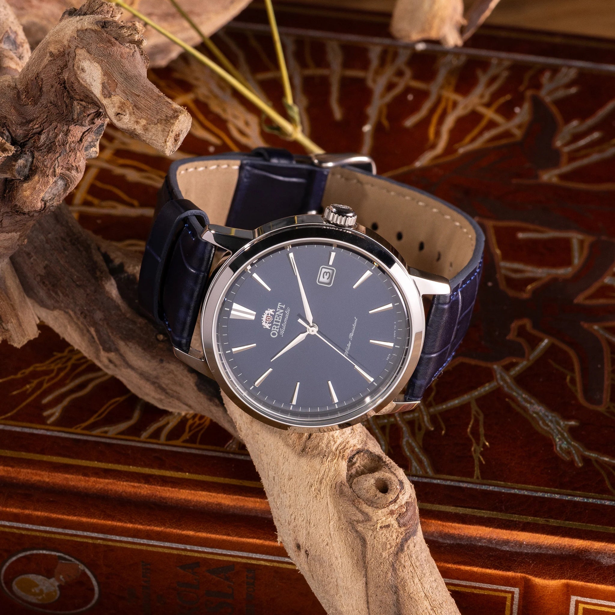 Montre Orient Symphony RA-AC0F06L30B Bleu Automatique