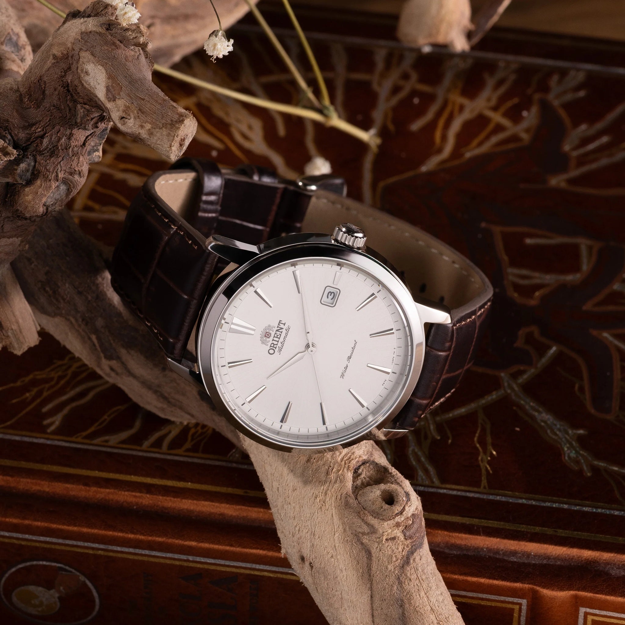 Montre Orient Contemporary RA-AC0F07S30B Symphony III Argenté Automatique