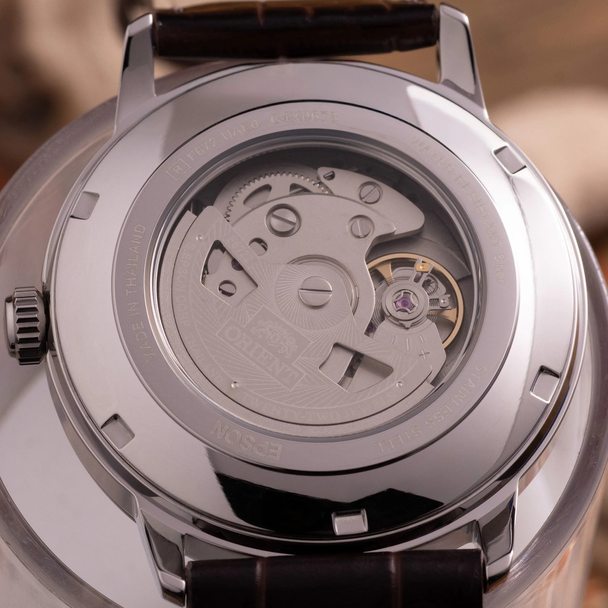 Montre Orient Contemporary RA-AC0F07S30B Symphony III Argenté Automatique