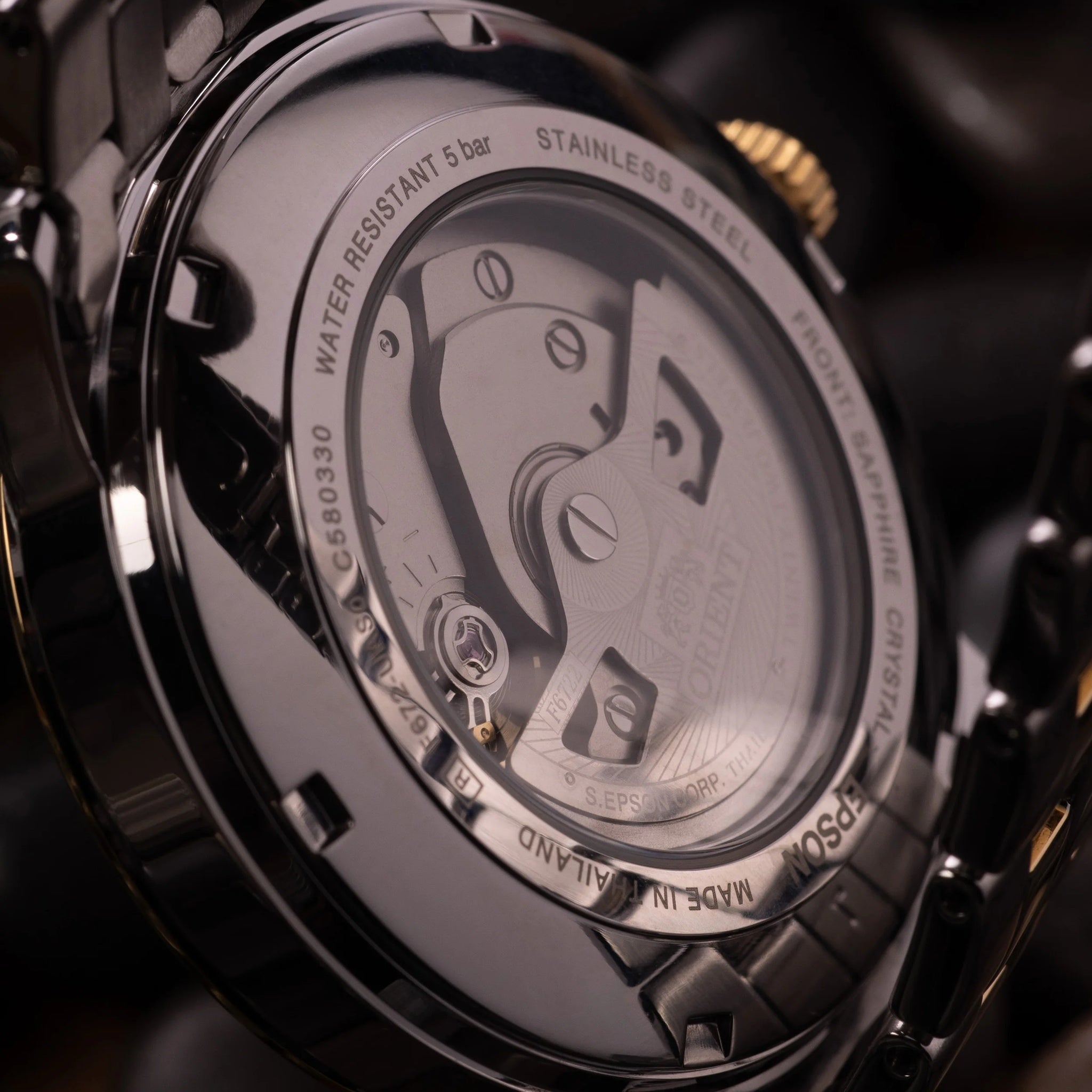 Montre Orient Symphony RA-AC0F08G30B Doré Automatique