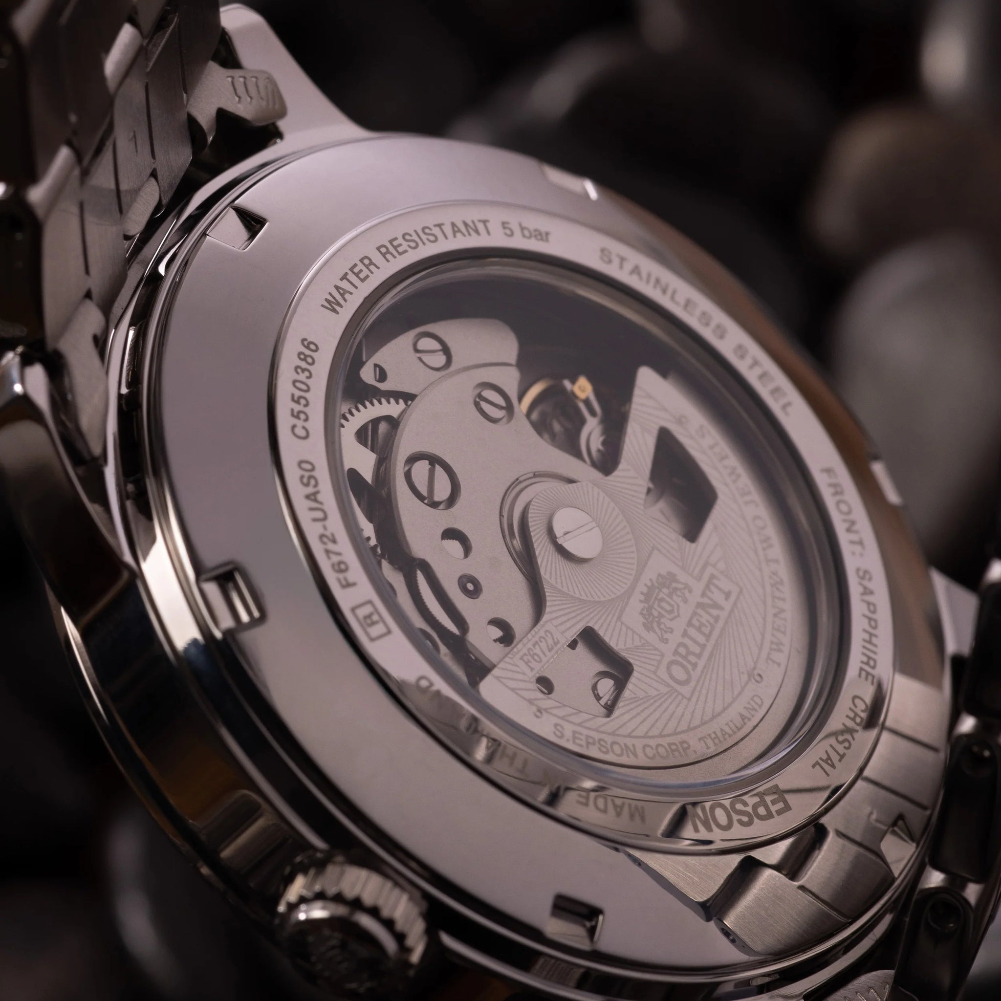 Montre Orient Contemporary RA-AC0F09L30B Bleu Automatique