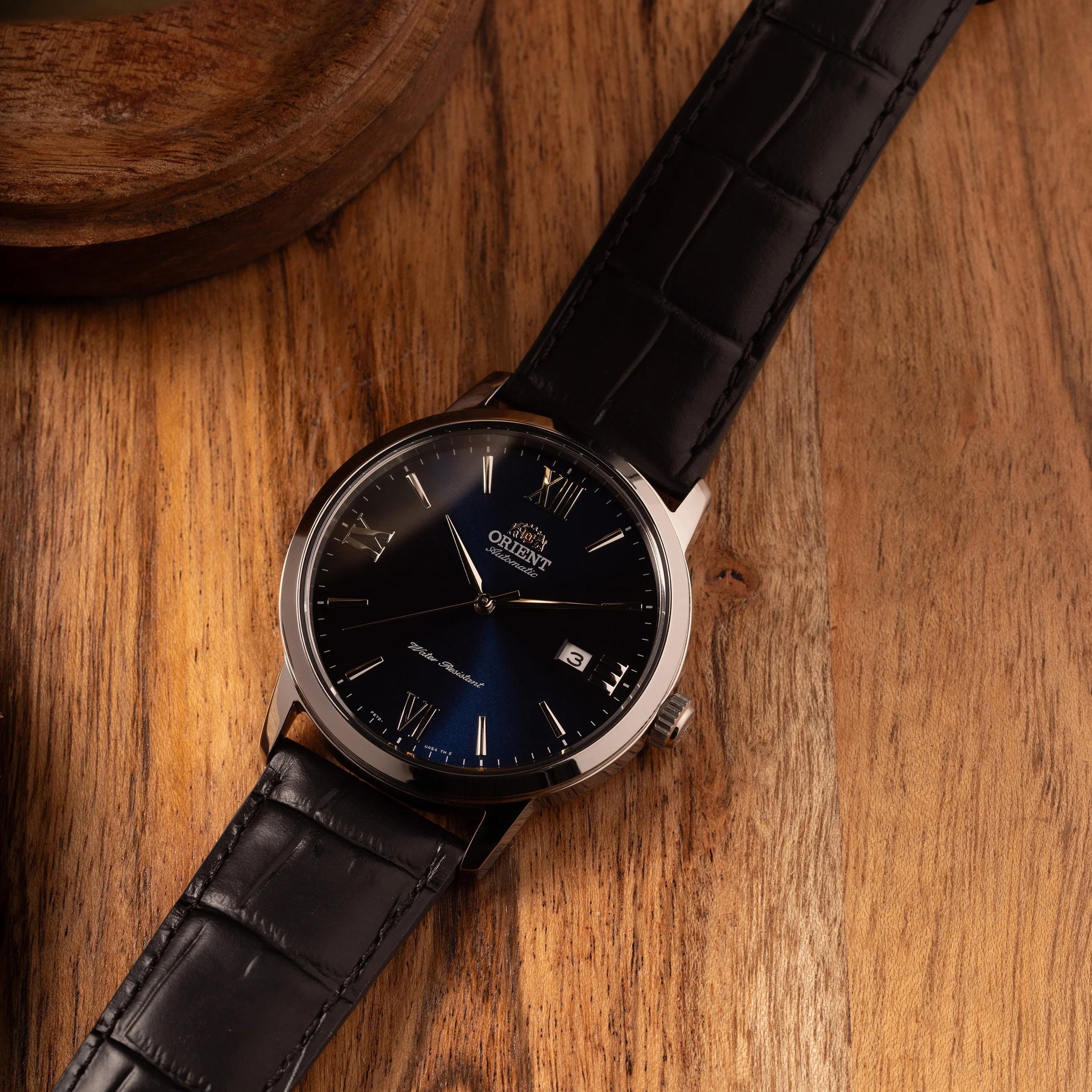Montre Orient Symphony IV RA-AC0F11L30B Bleu Automatique