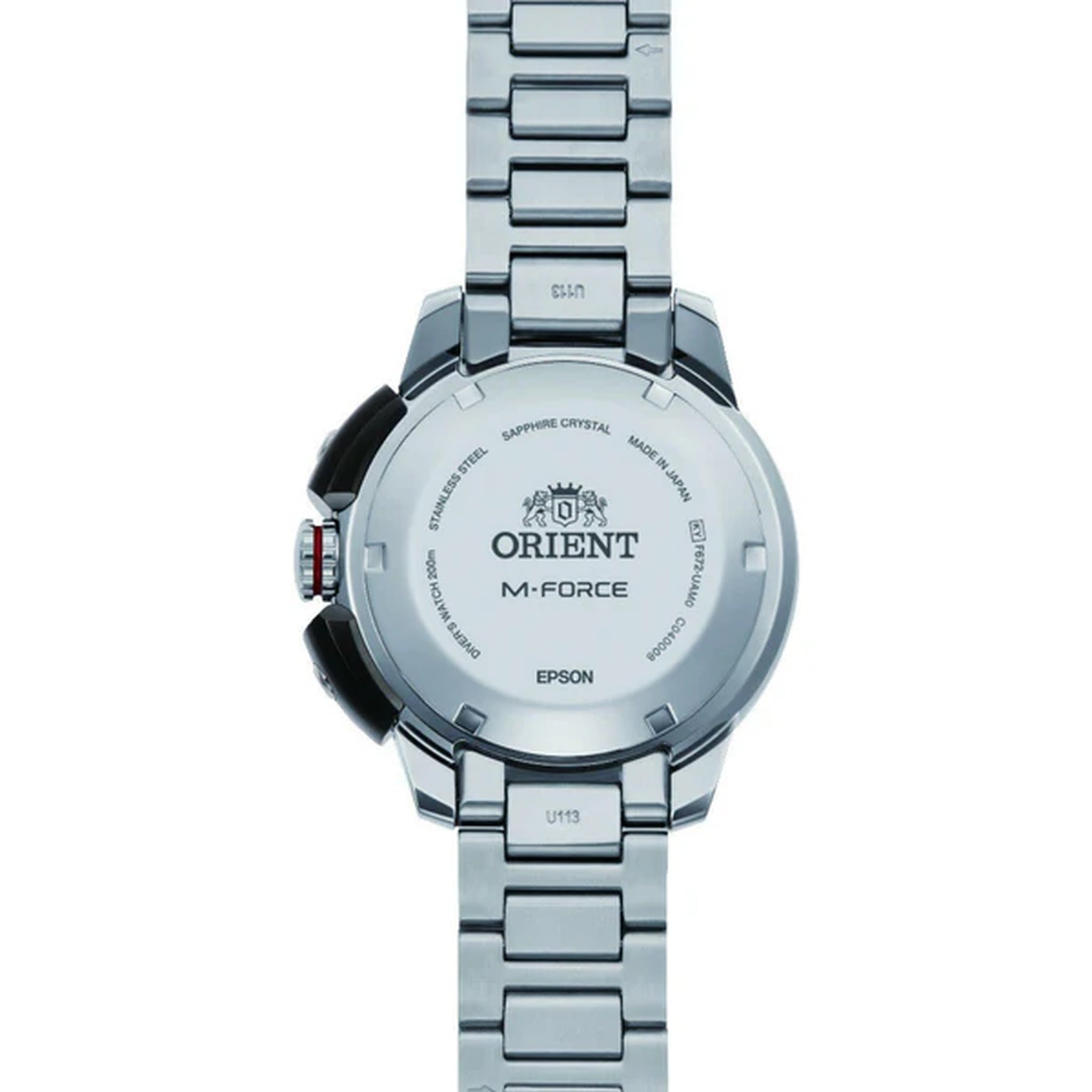 Montre Orient M-Force RA-AC0L02R30B Diver Rouge Automatique