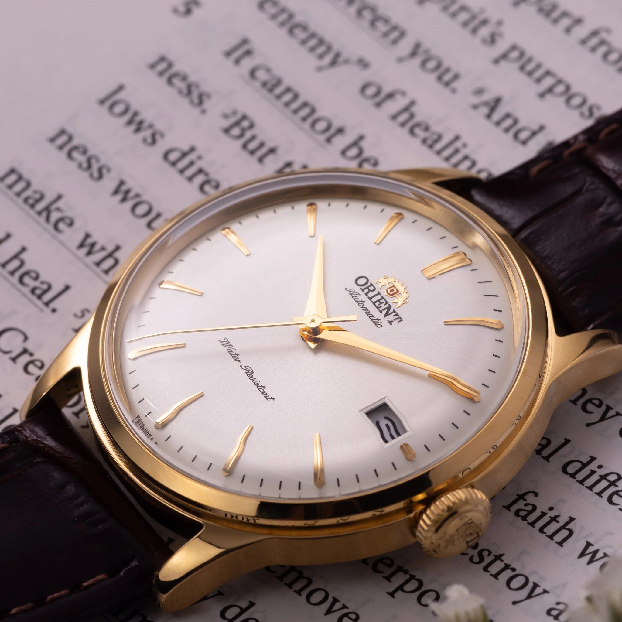 Montre Orient Bambino RA-AC0M01S30B Argenté Automatique
