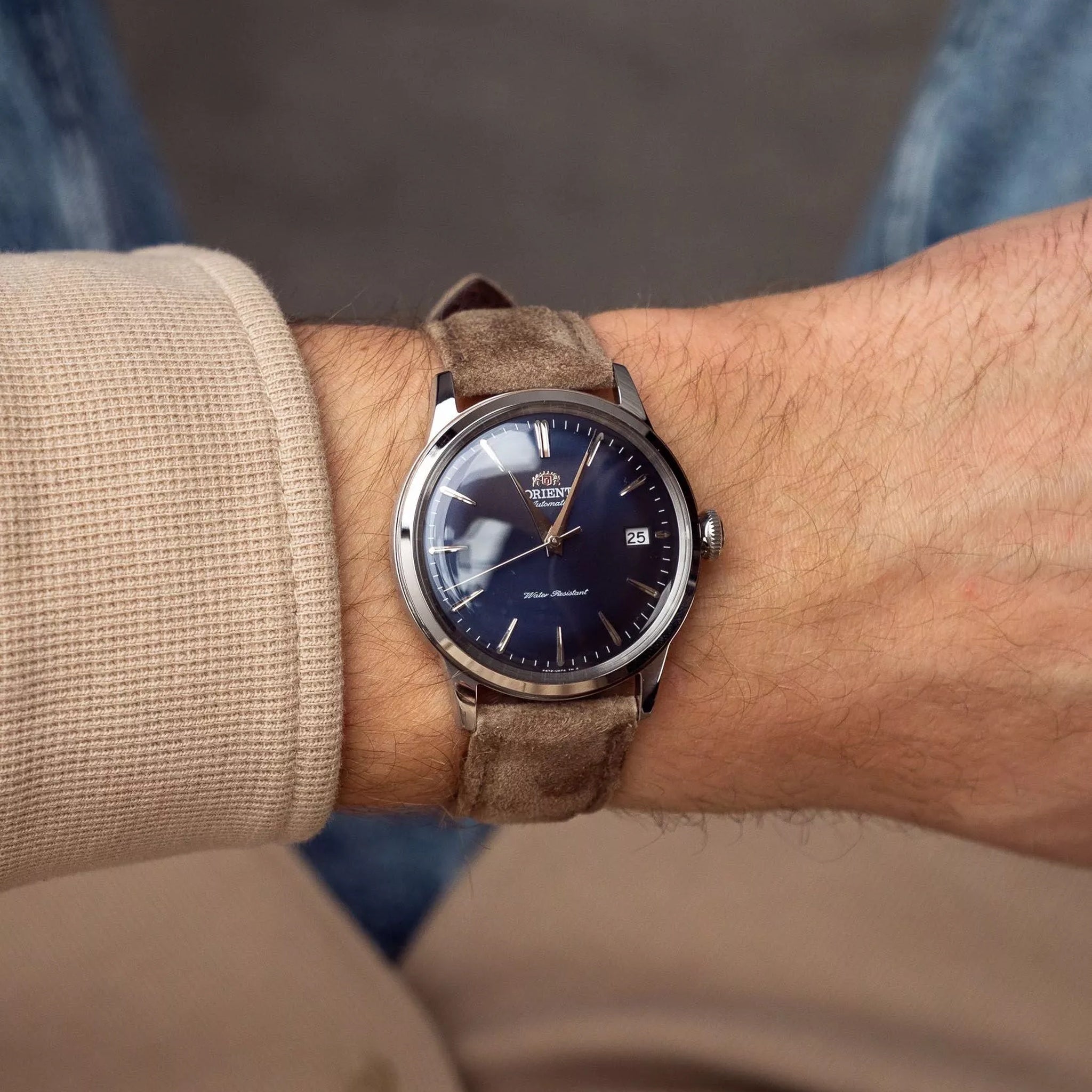Montre Orient Bambino RA-AC0M12L30B Bleu Automatique