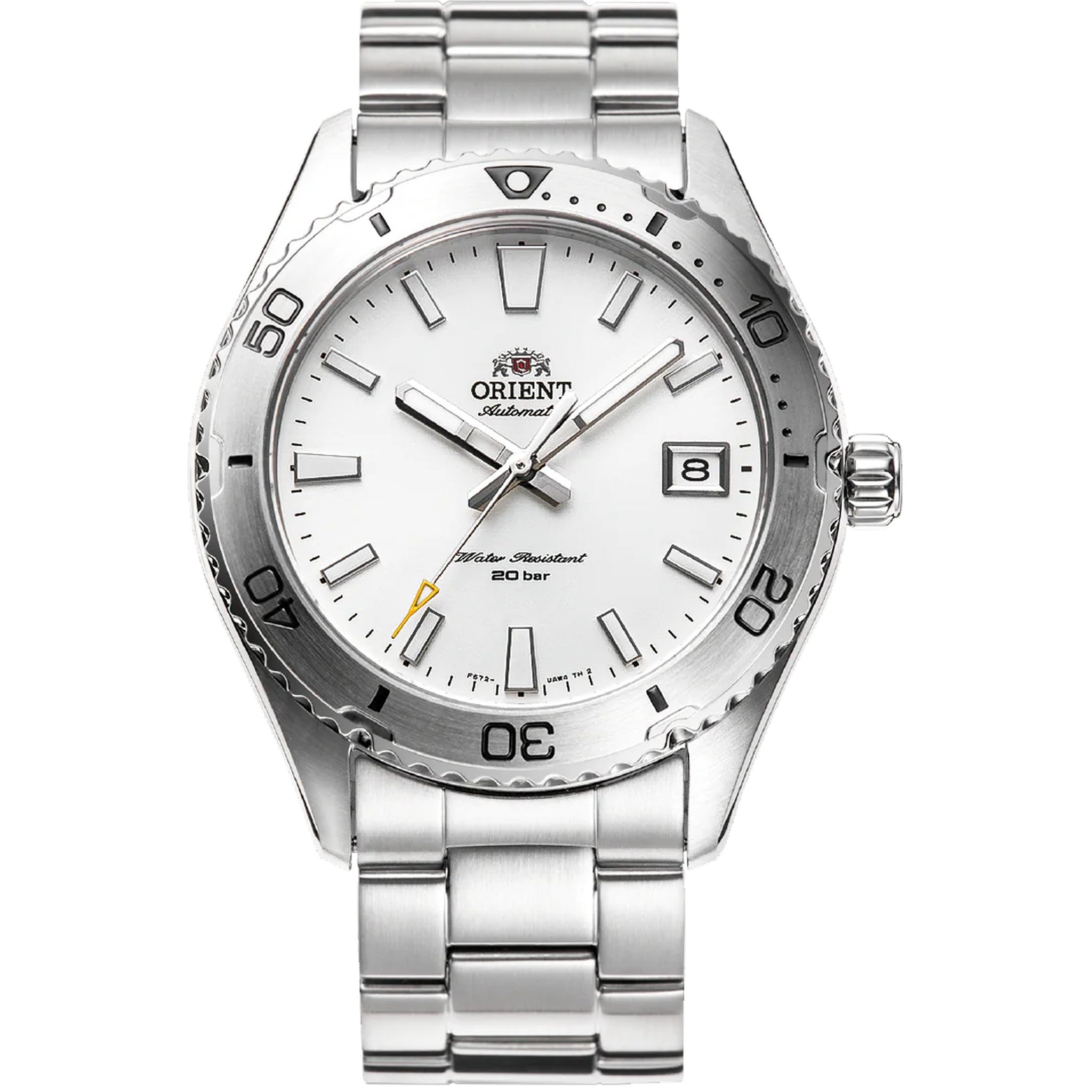 Montre Orient Mako 40 RA-AC0Q03S30B Blanc Automatique