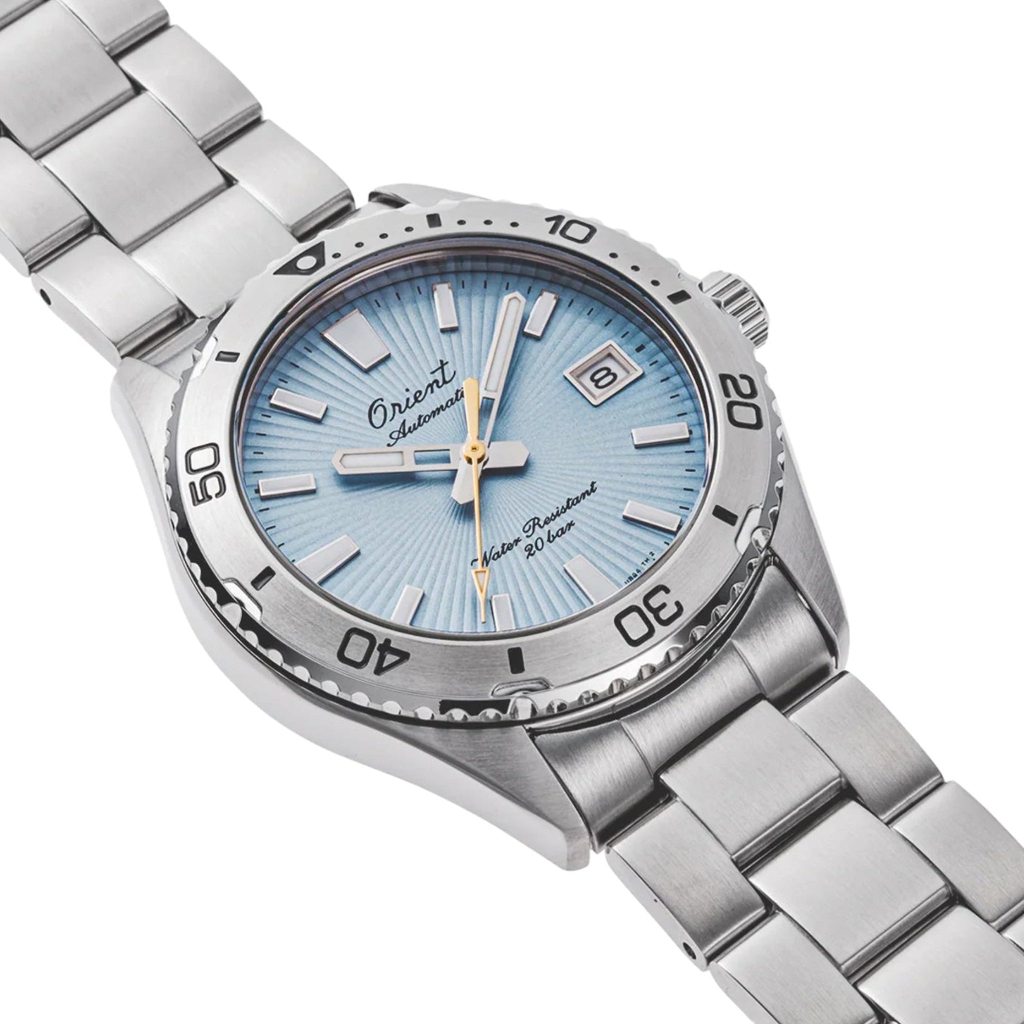 Montre Orient Mako 40 RA-AC0Q12L30B 75th Anniversary Edition Bleu Automatique