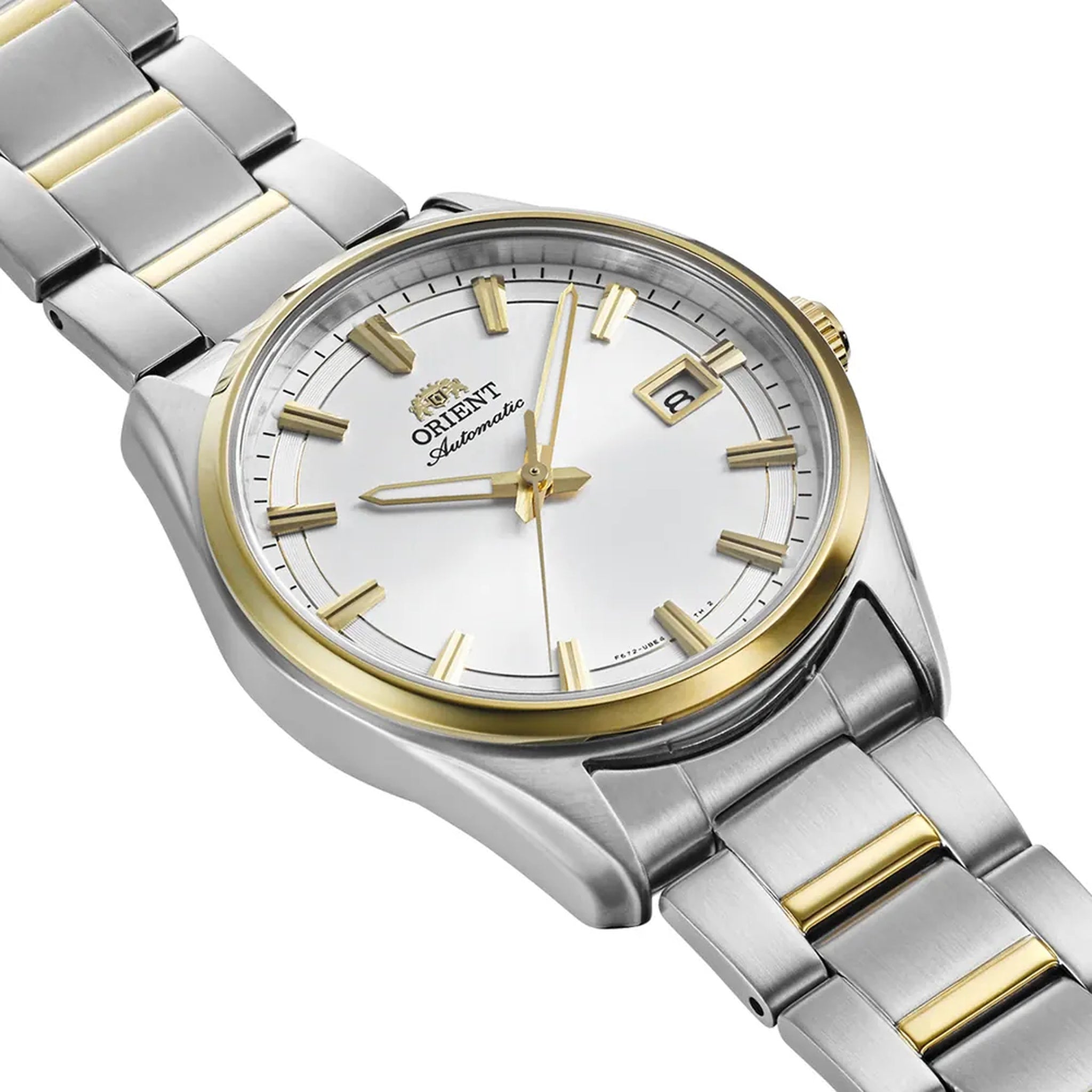 Montre Orient Stretto Date RA-AC0R01S30B Argenté Automatique