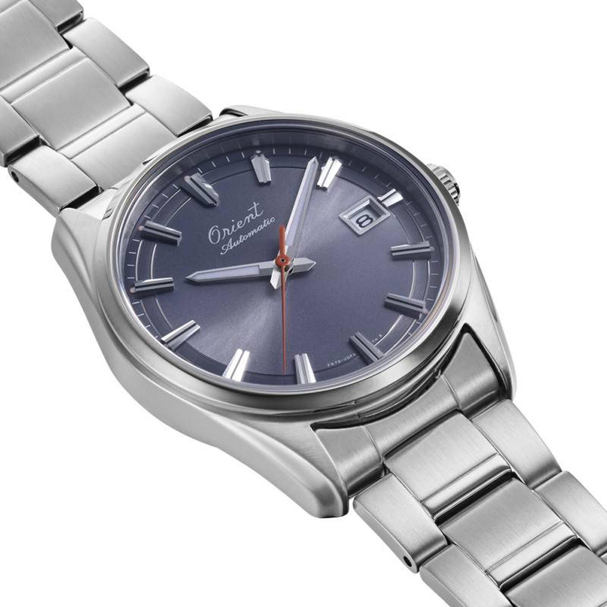 Montre Orient Stretto Date RA-AC0R04N30B 75th Anniversary Edition Gris Automatique