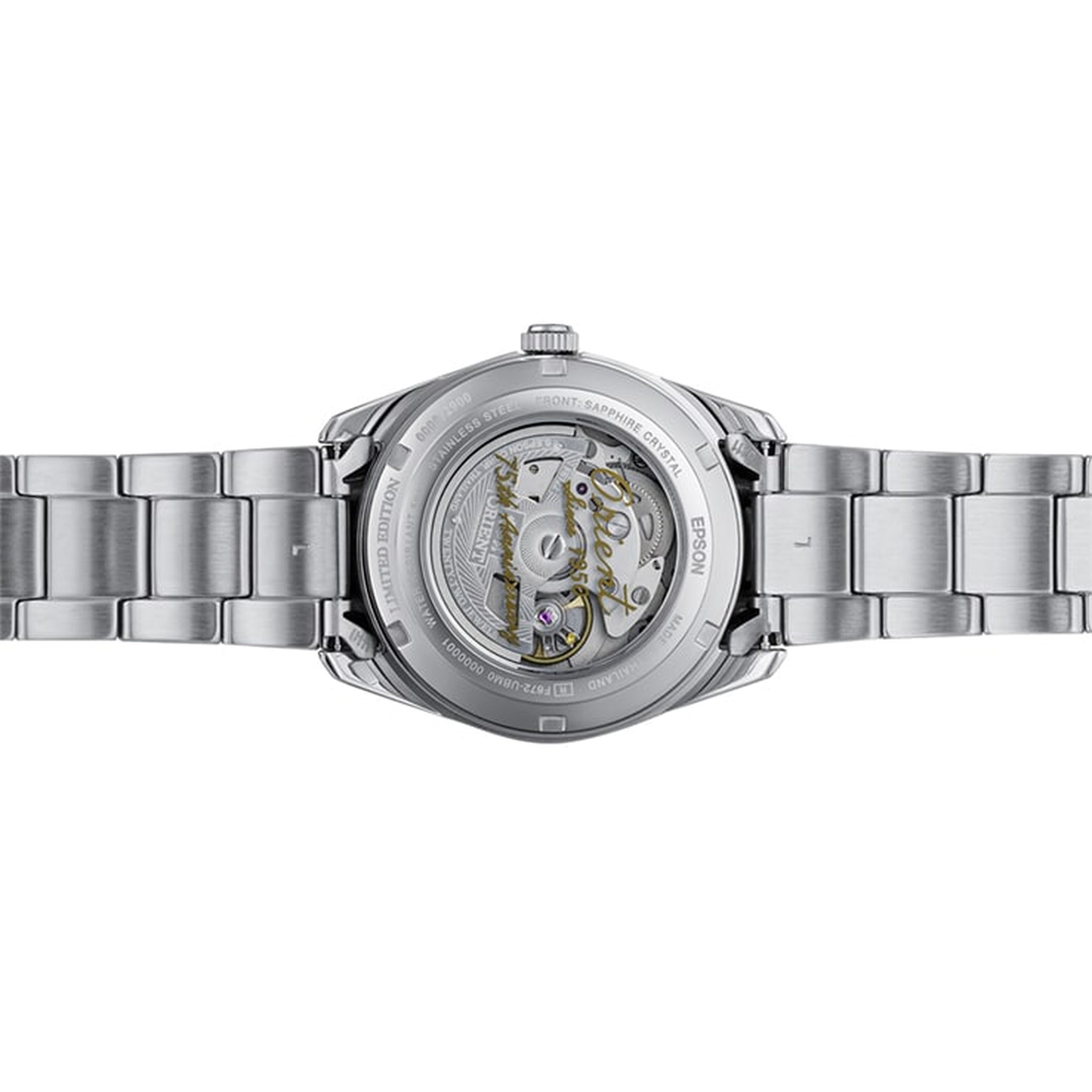 Montre Orient Stretto Date RA-AC0R04N30B 75th Anniversary Edition Gris Automatique