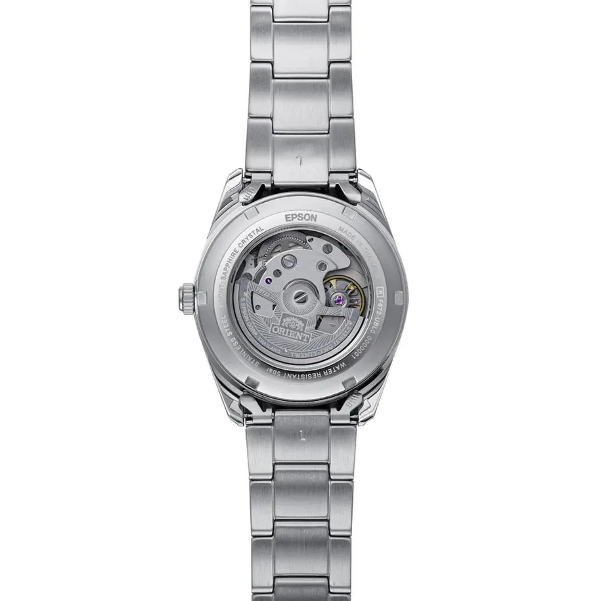 Montre Orient Stretto Date RA-AC0R05E30B Vert Automatique