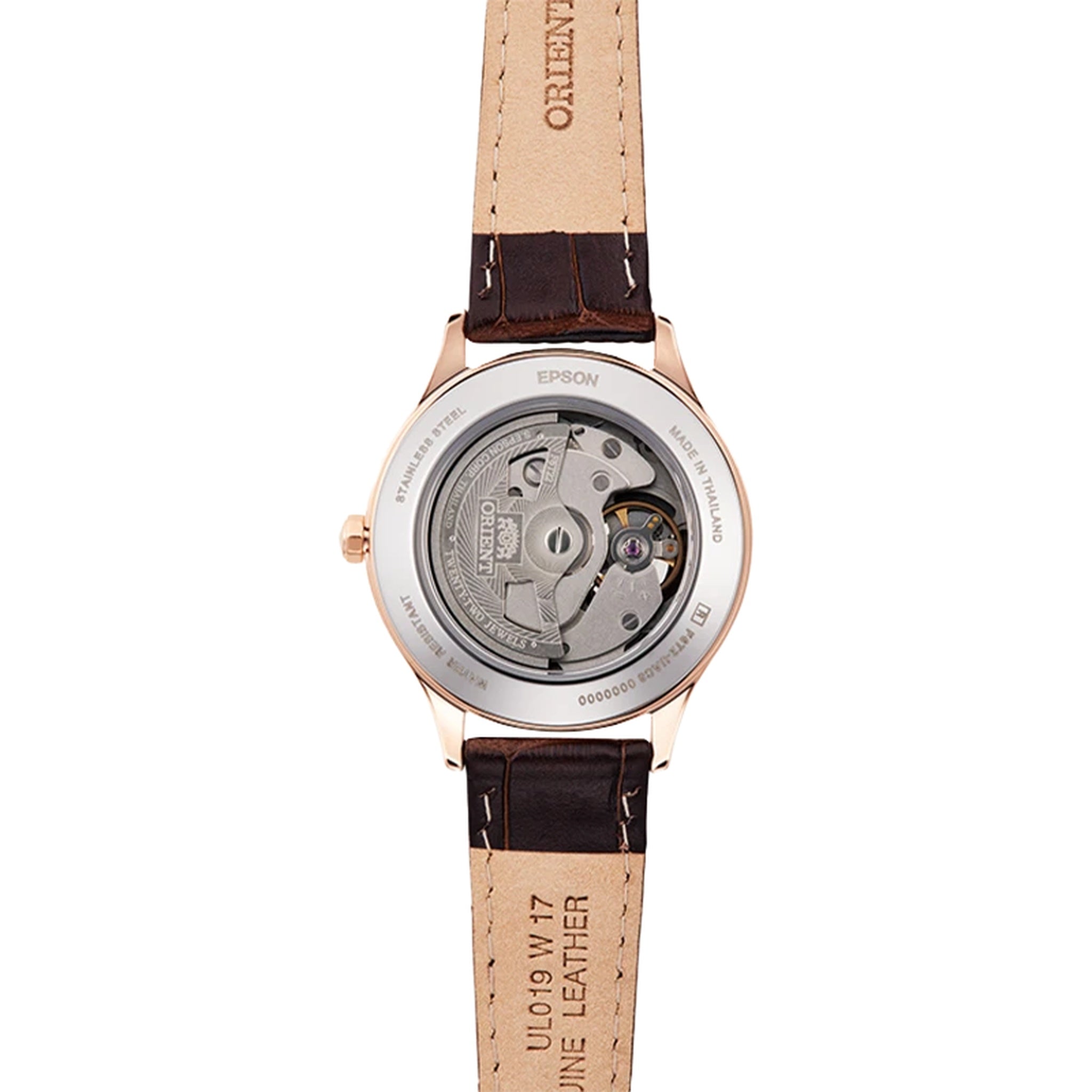 Montre Orient Contemporary RA-AG0022A30B Blue Moon II Cœur ouvert Argenté Automatique